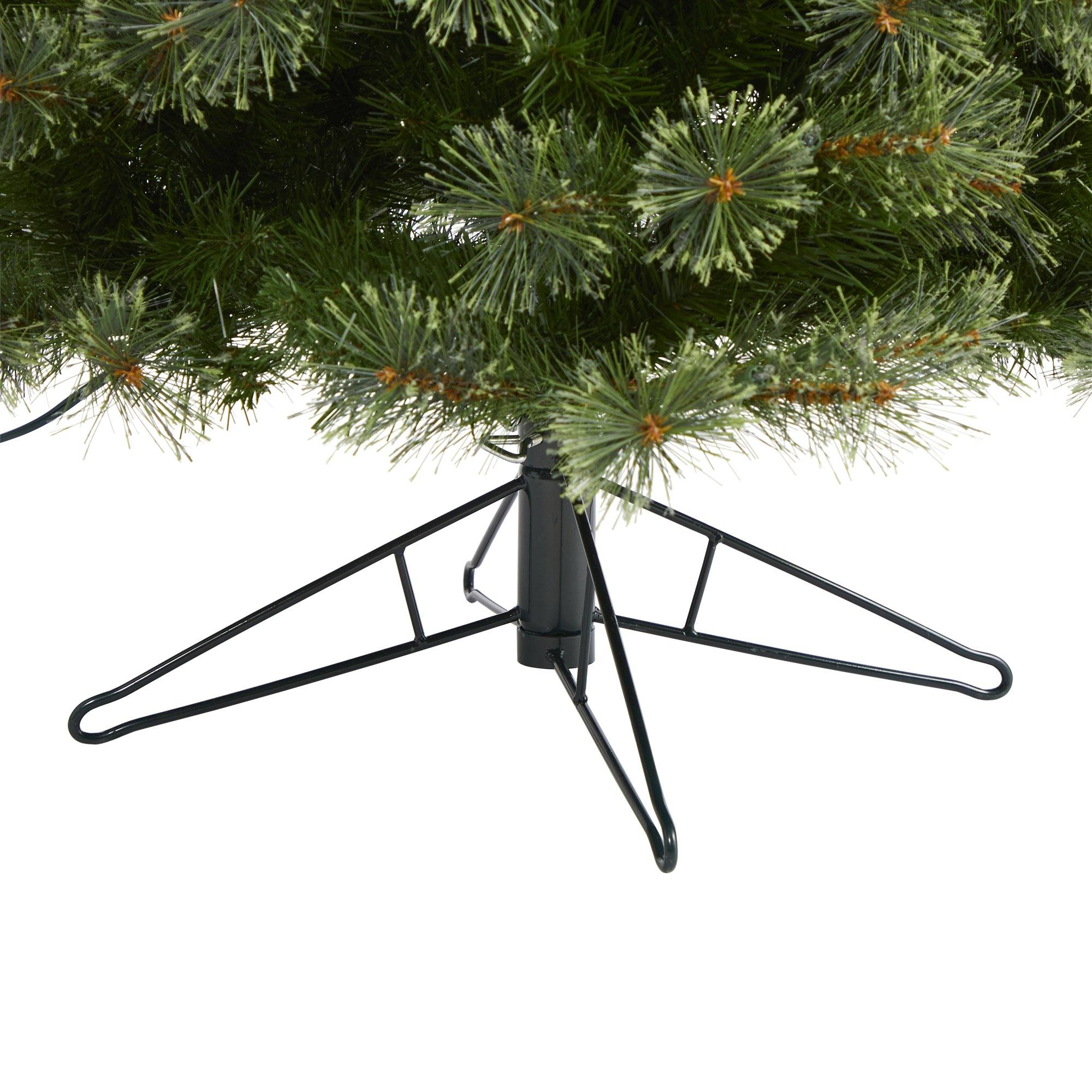 6.5' Cashmere Slim Artificial Christmas Tree with 350 Warm White Lights and 660 Bendable Branches - Image 6