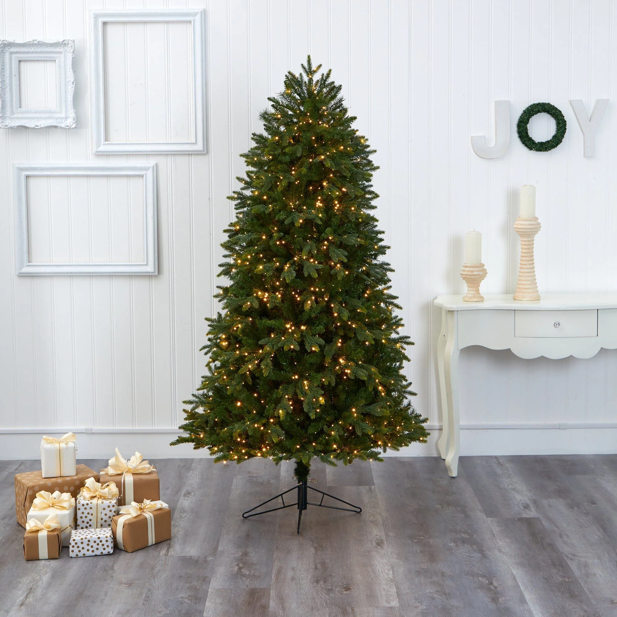 6.5' Oregon Fir Artificial Christmas Tree - Image 8