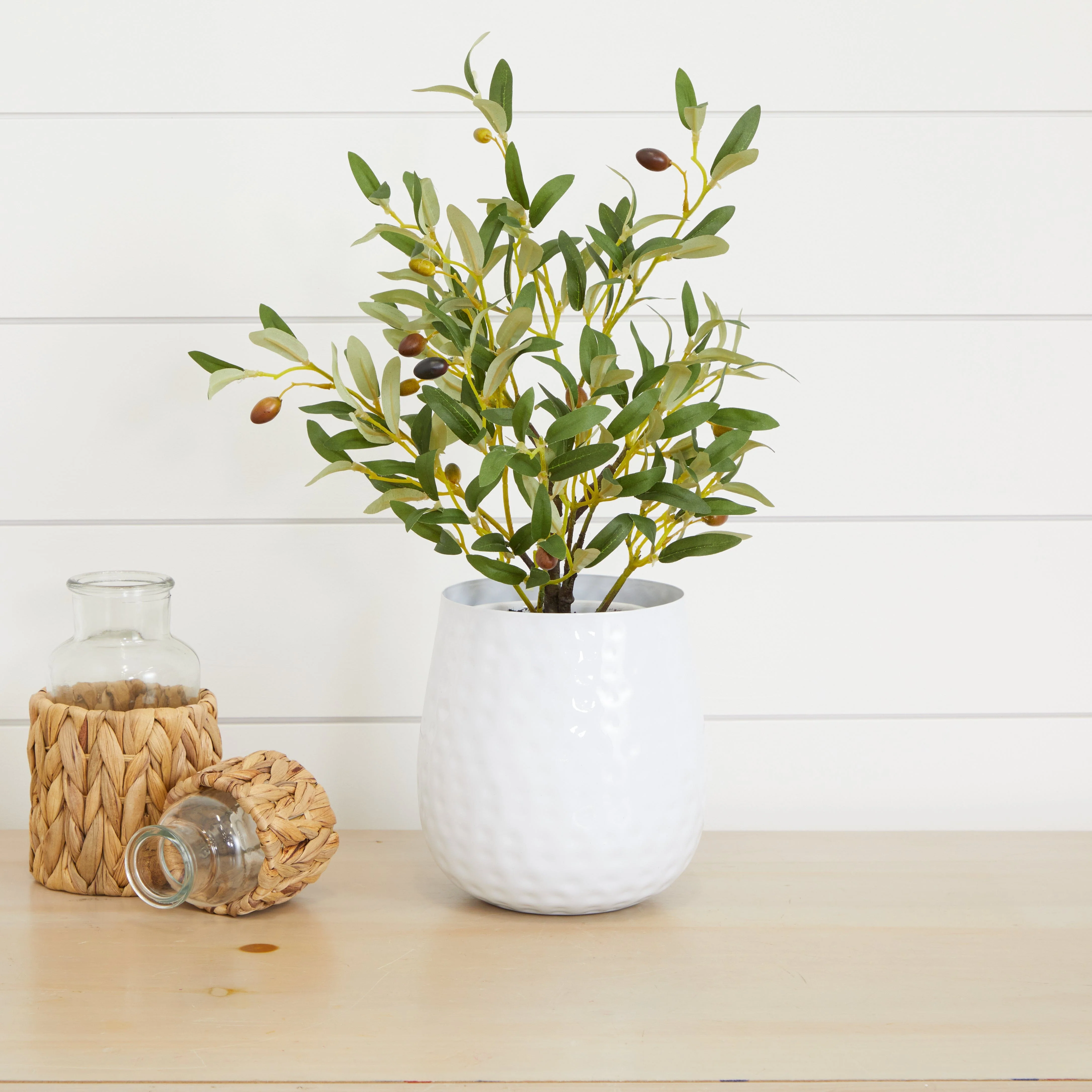 6.5” Oval Shaped Iron Planter - Image 6