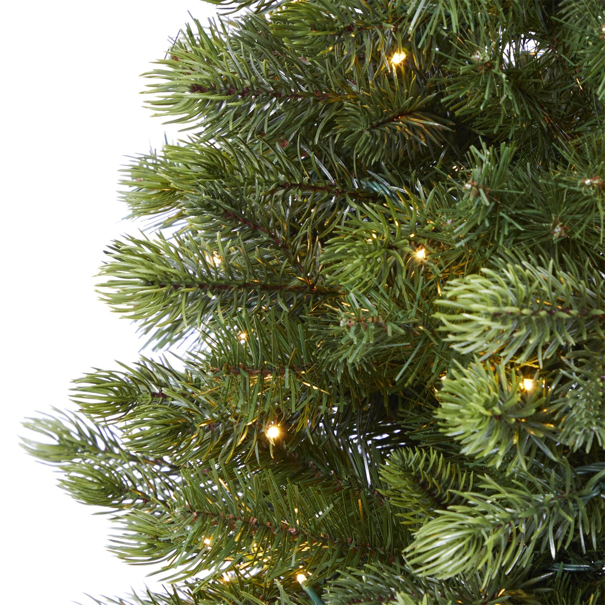 6.5' Slim Colorado Mountain Spruce Artificial Christmas Tree - Image 3