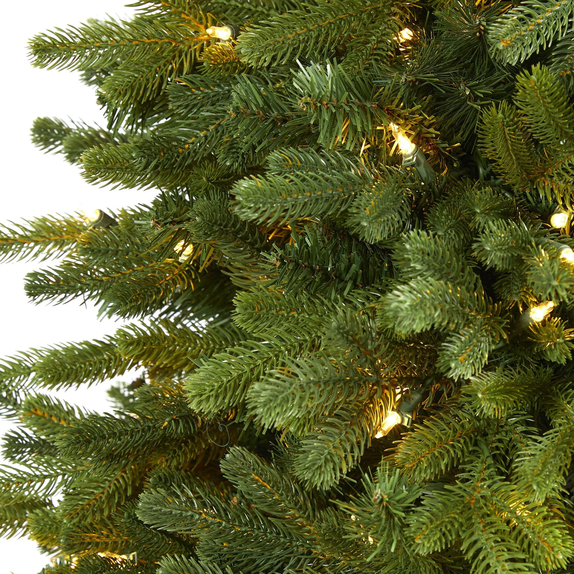 6.5’ Washington Fir Artificial Christmas Tree with 400 Clear Lights and 1110 Bendable Branches - Image 3