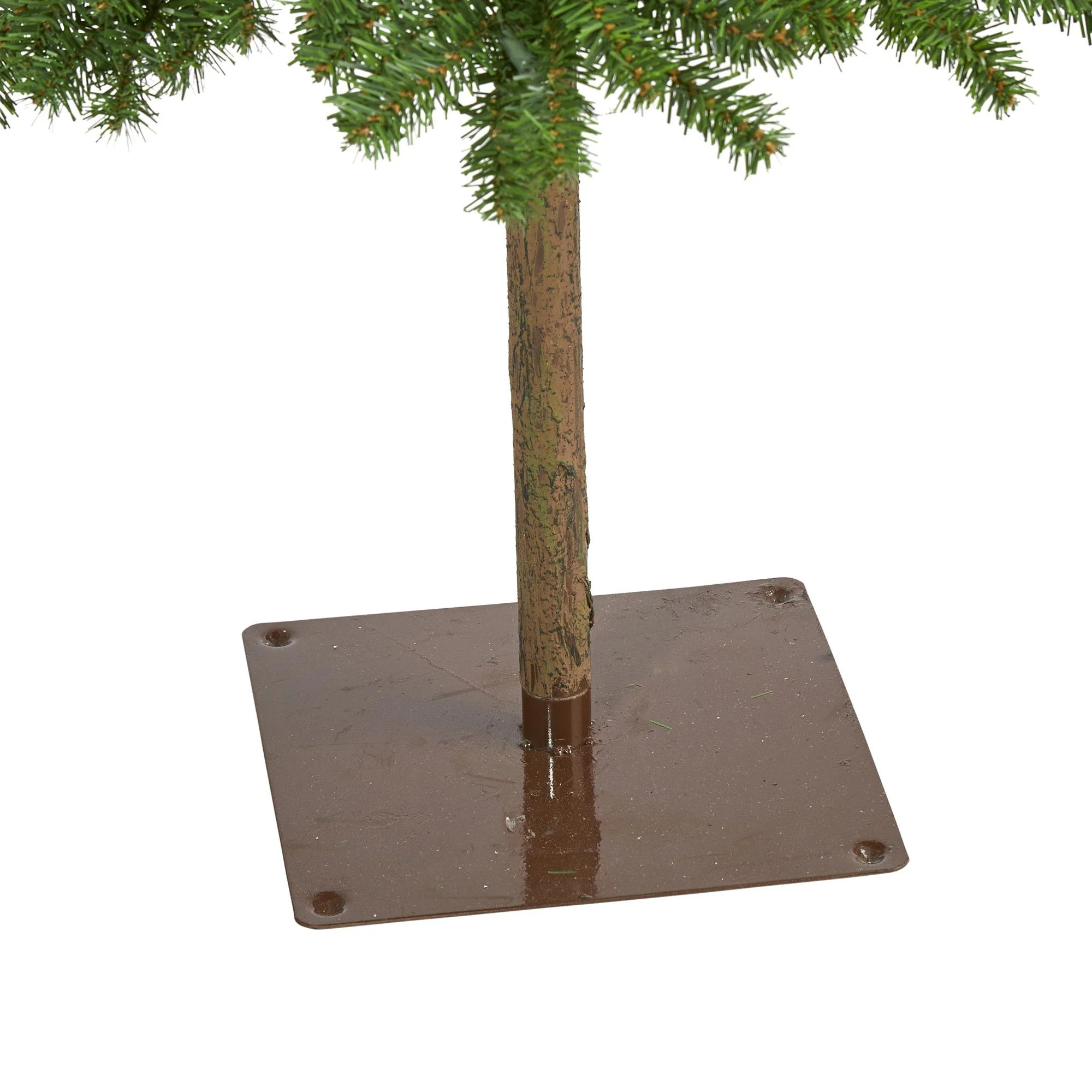 6' Alpine Artificial Christmas Tree with 200 Lights and 580 Bendable Branches - Image 4