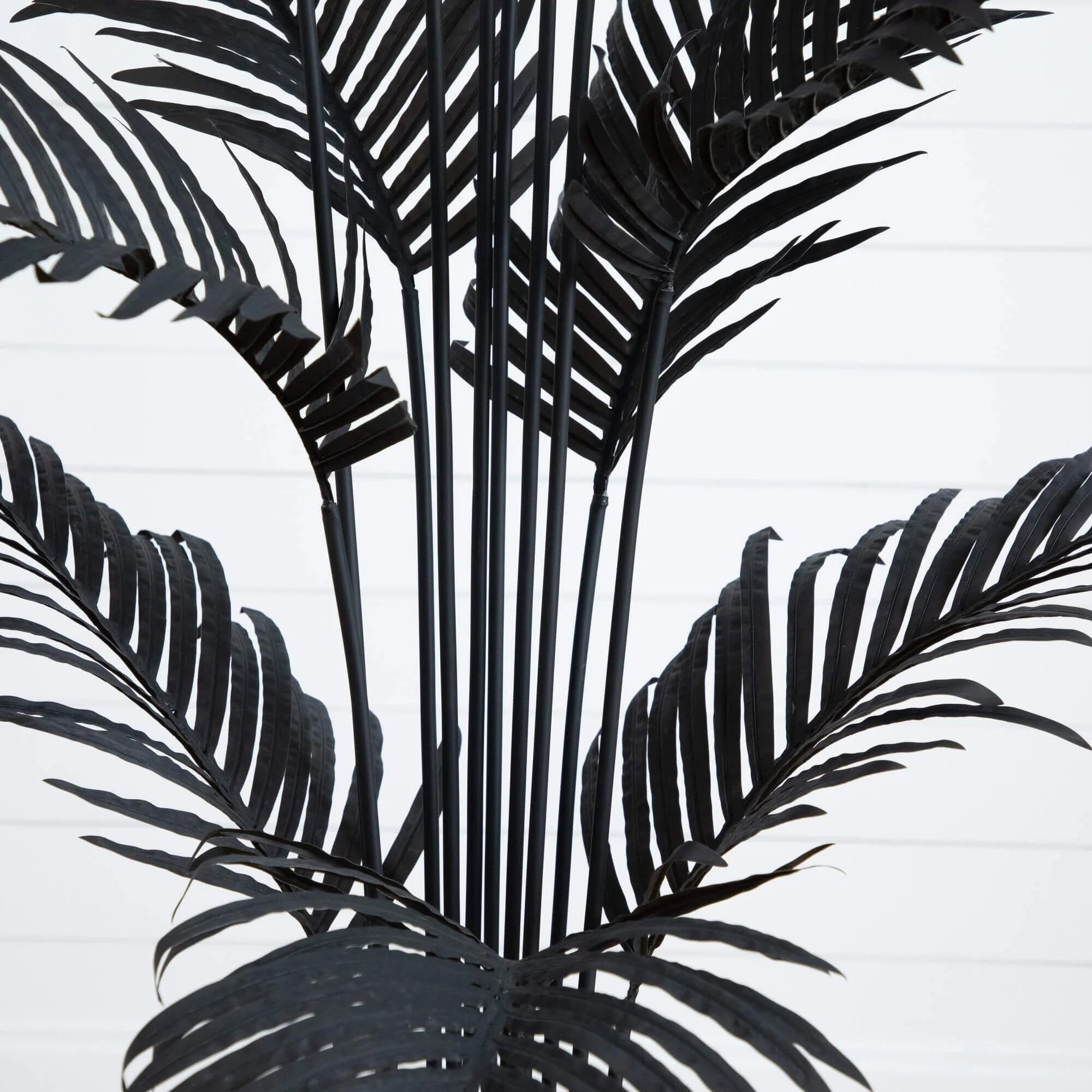 6' Artificial Halloween Black Paradise Palm Tree - Image 4
