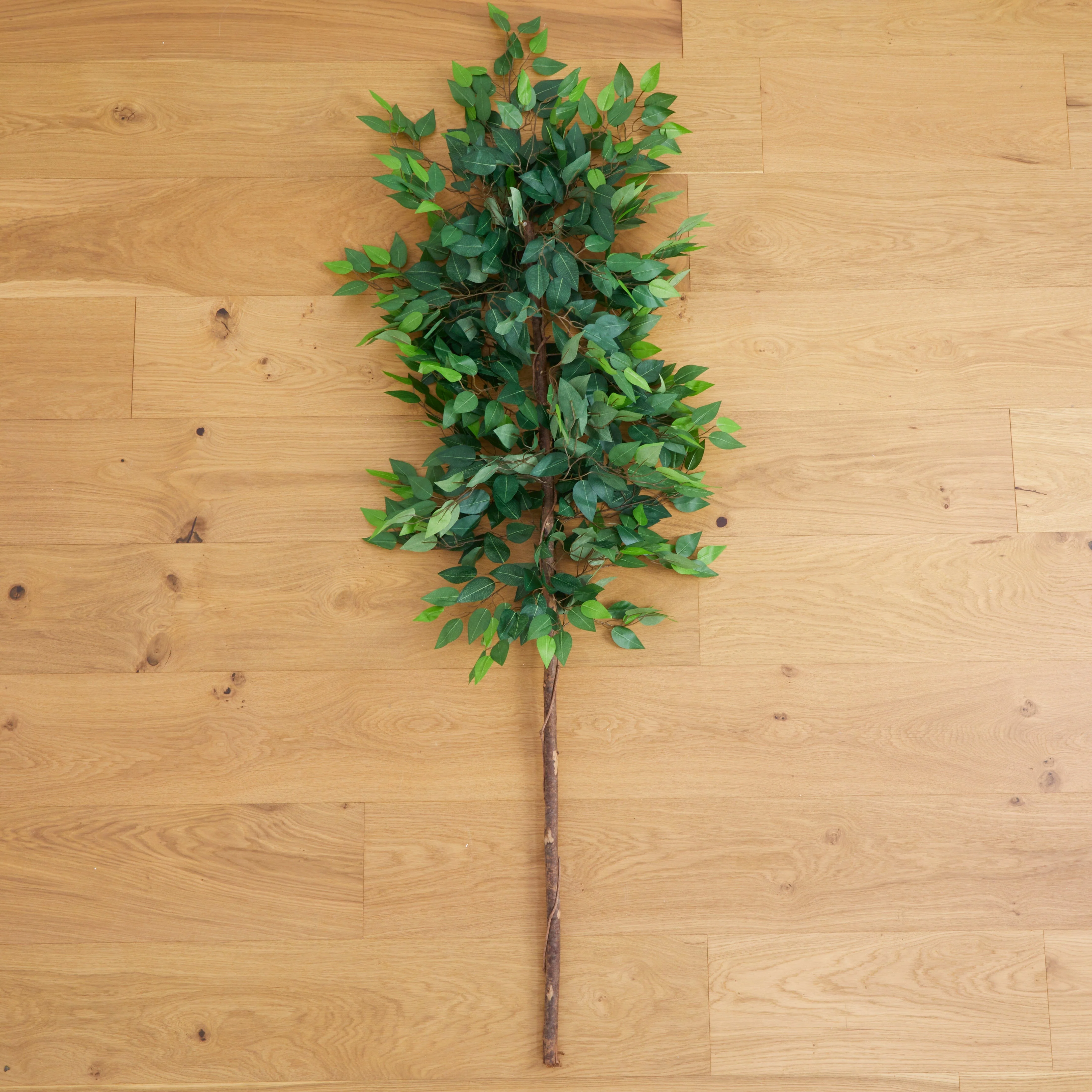 6’ Artificial Ficus Tree (No Pot) - Image 2