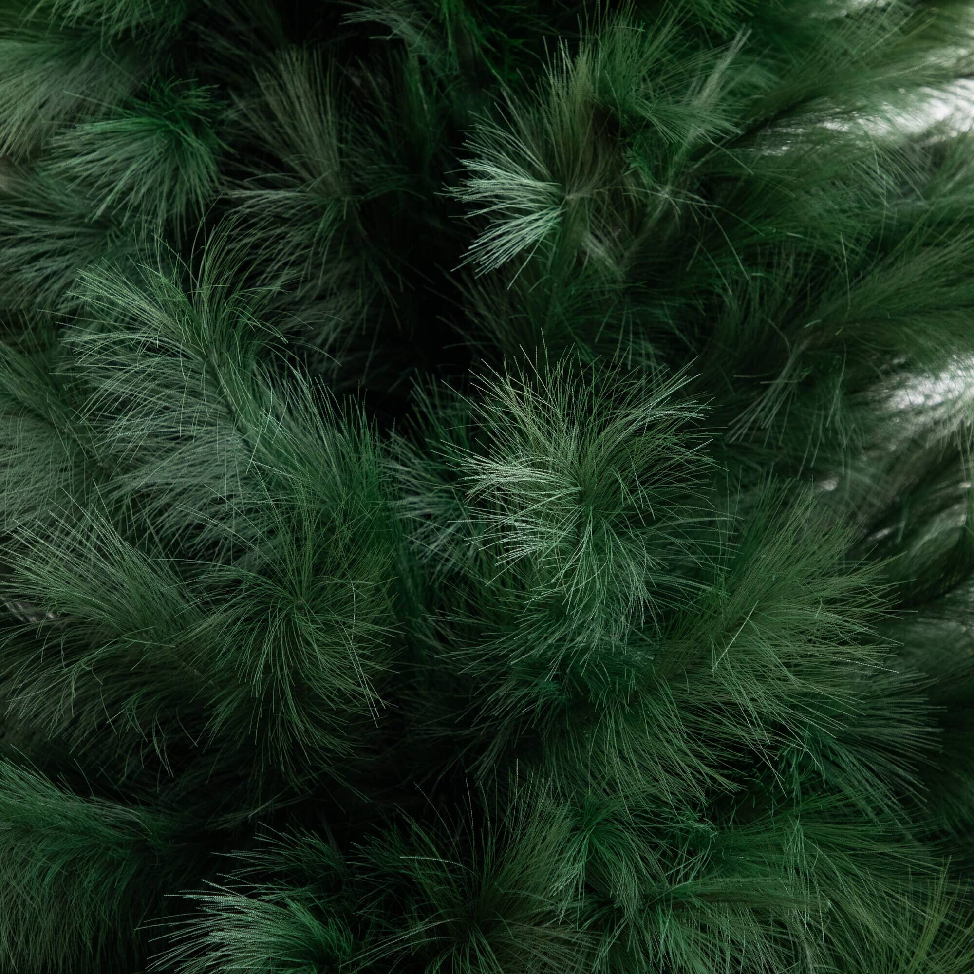 6' Artificial Green Pampas Grass Christmas Tree - Image 2