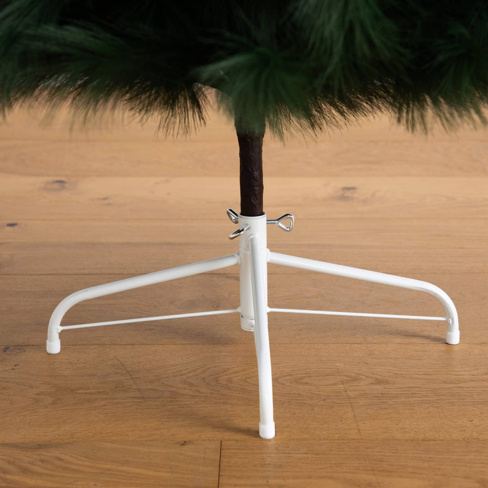 6' Artificial Green Pampas Grass Christmas Tree - Image 6