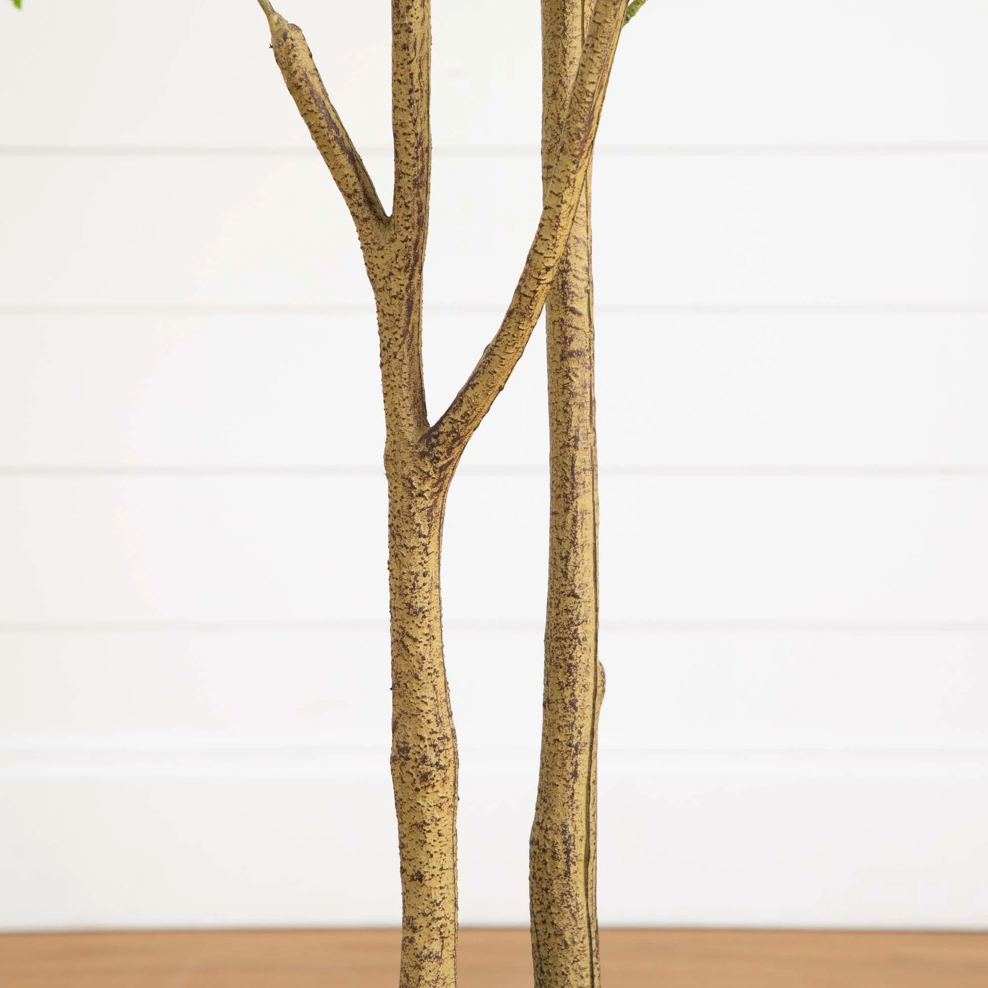 6’ Artificial Maple Tree with White Planter - Image 4