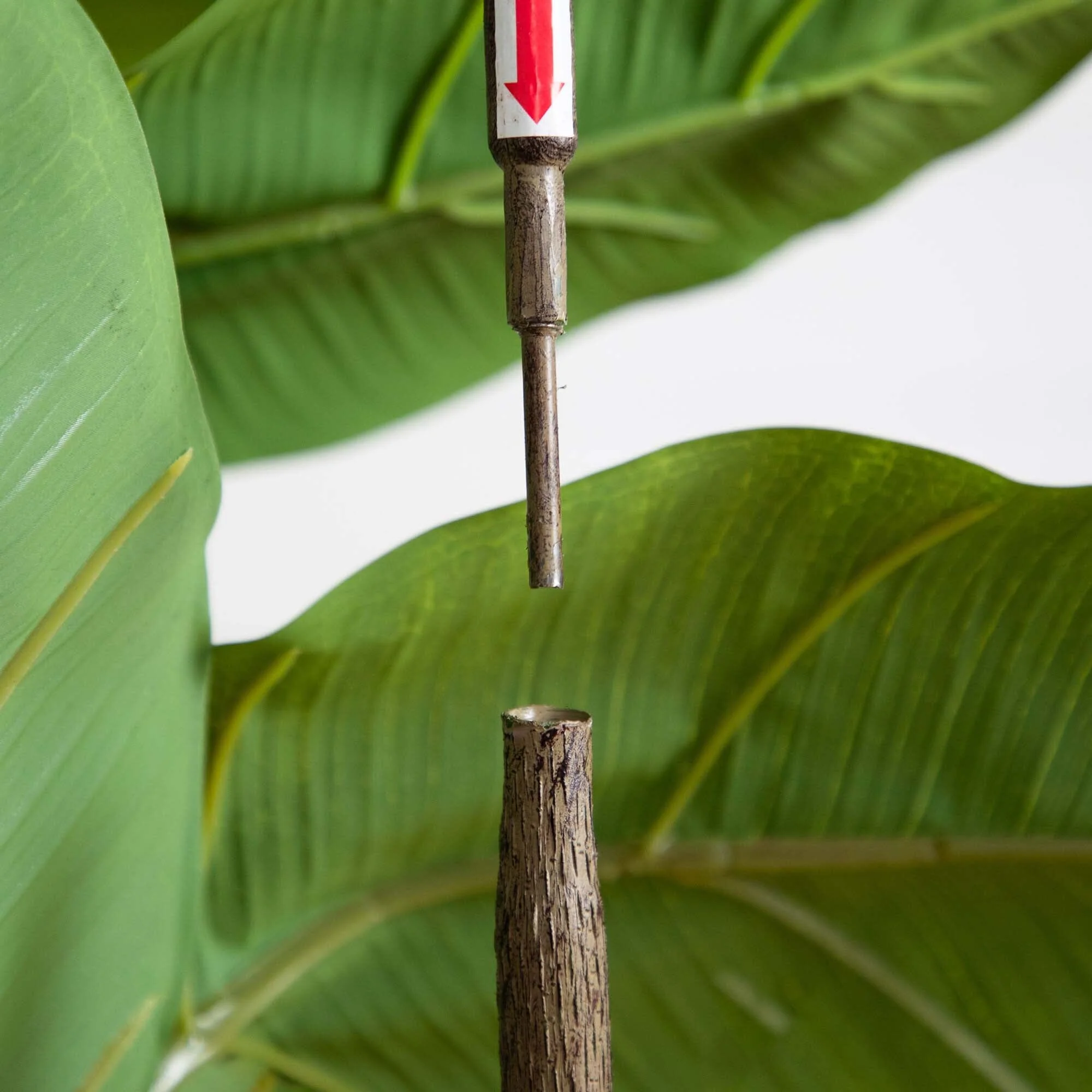 6’ Artificial Rubber Tree in Decorative Planter with Real Touch Leaves - Image 4