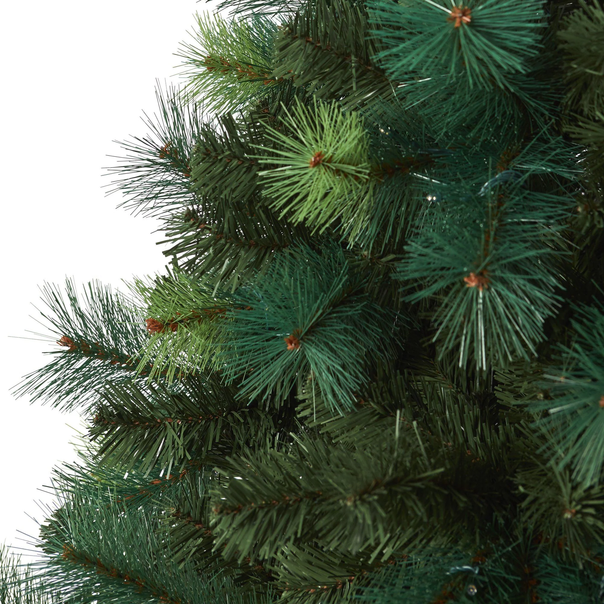 6' Assorted Green Scotch Pine Artificial Christmas Tree with 250 LED Lights - Image 5
