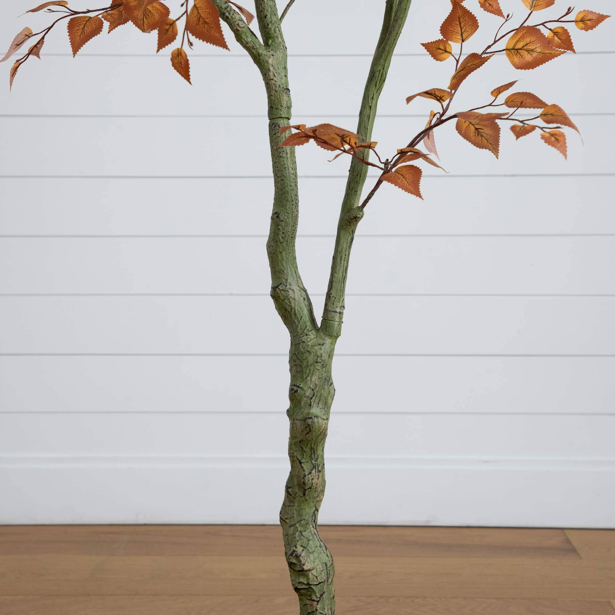 6' Autumn Birch Leaf Artificial Fall Tree - Image 4
