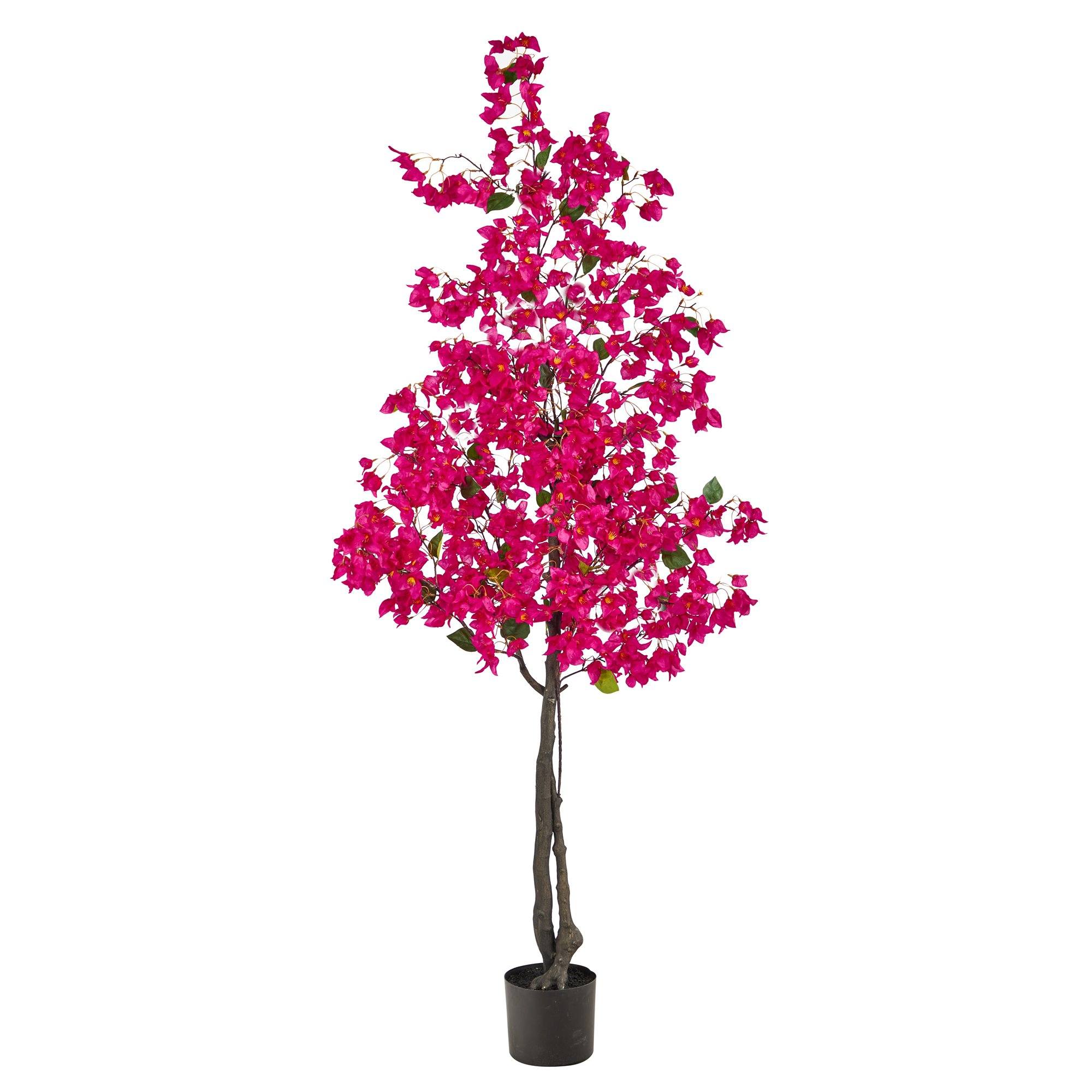 6’ Bougainvillea Artificial Tree - Image 2