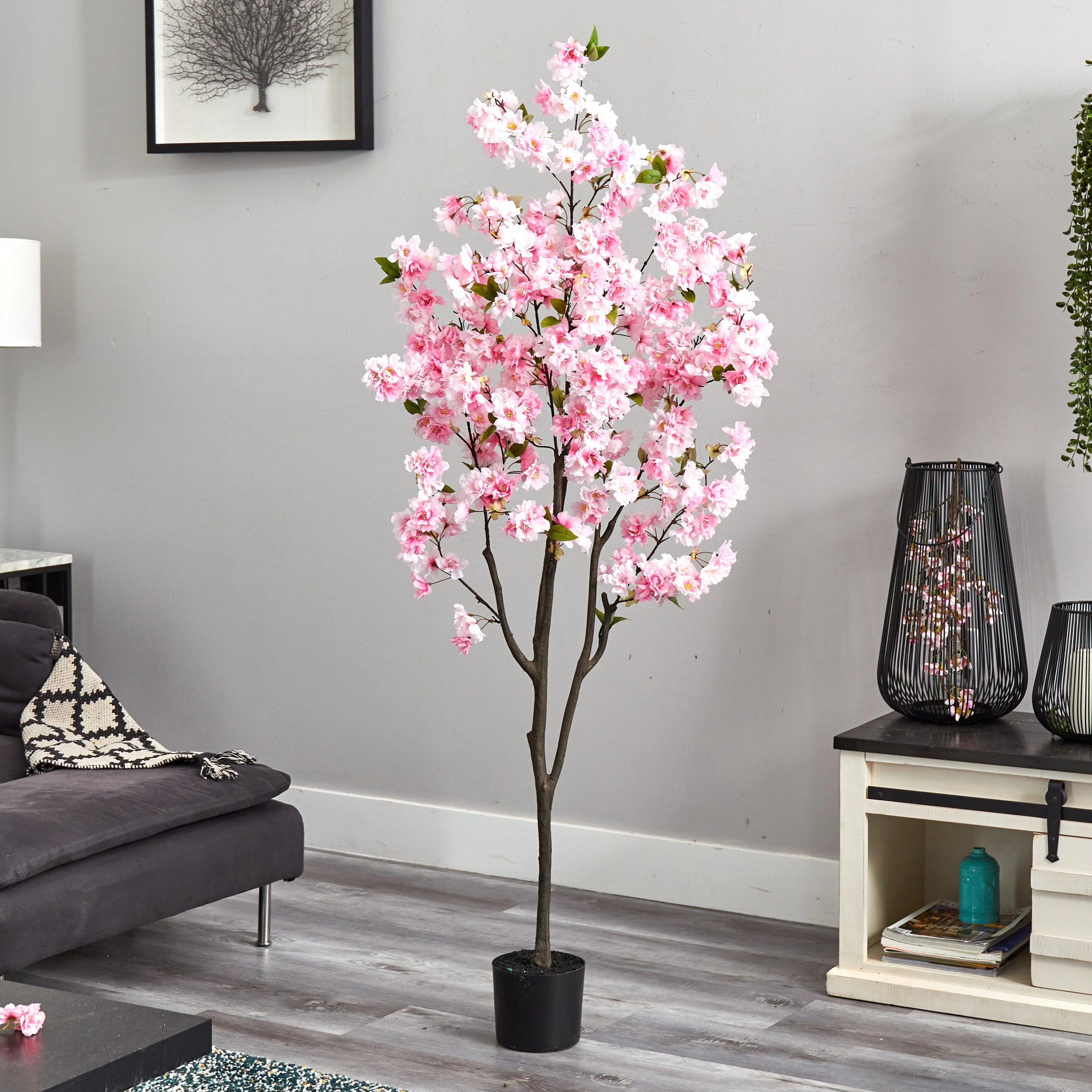 6’ Cherry Blossom Artificial Tree - Image 10