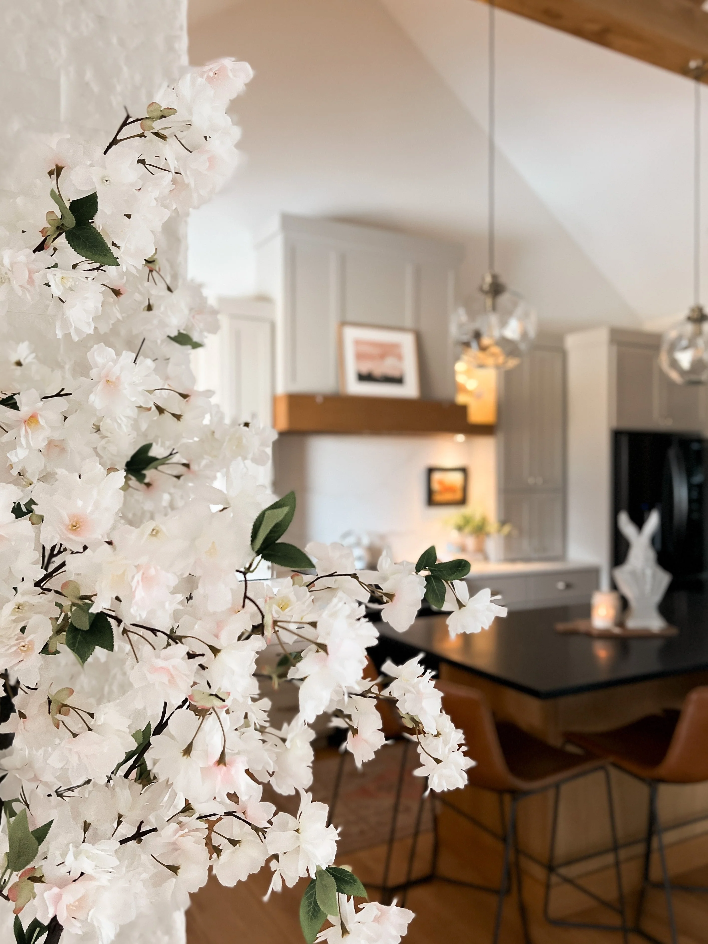 6’ Cherry Blossom Artificial Tree - Image 5