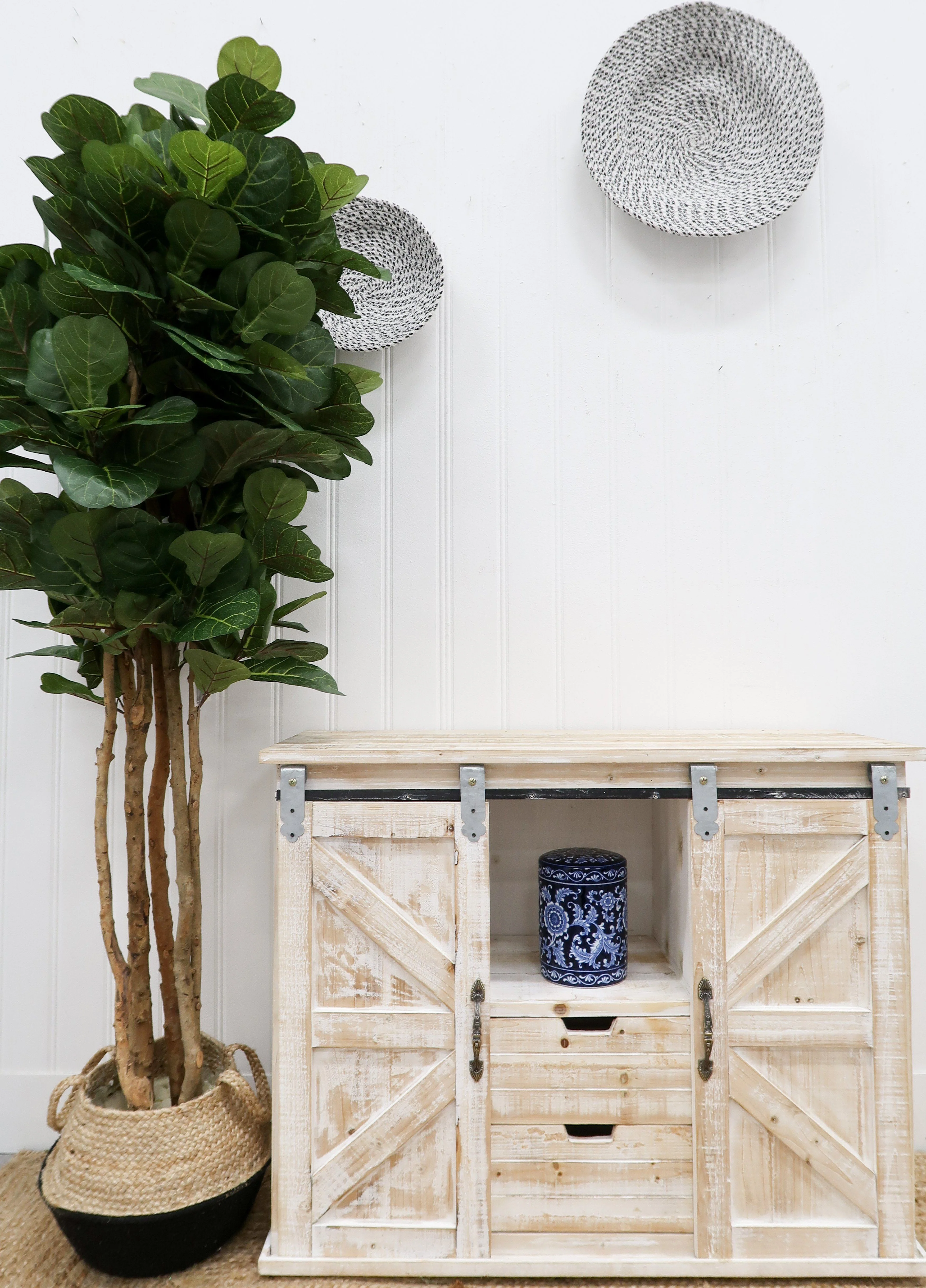 6’ Artificial Fiddle Leaf Fig Tree - Image 4