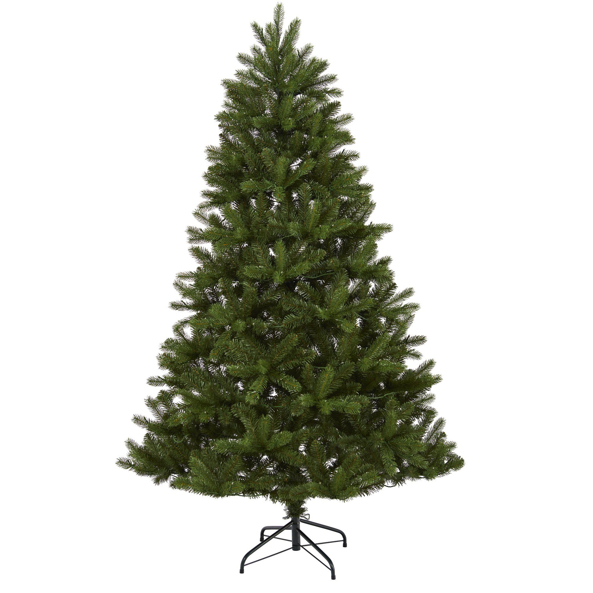 6’ New Haven Spruce “Natural Look” Artificial Christmas Tree with 350 LED Lights - Image 3