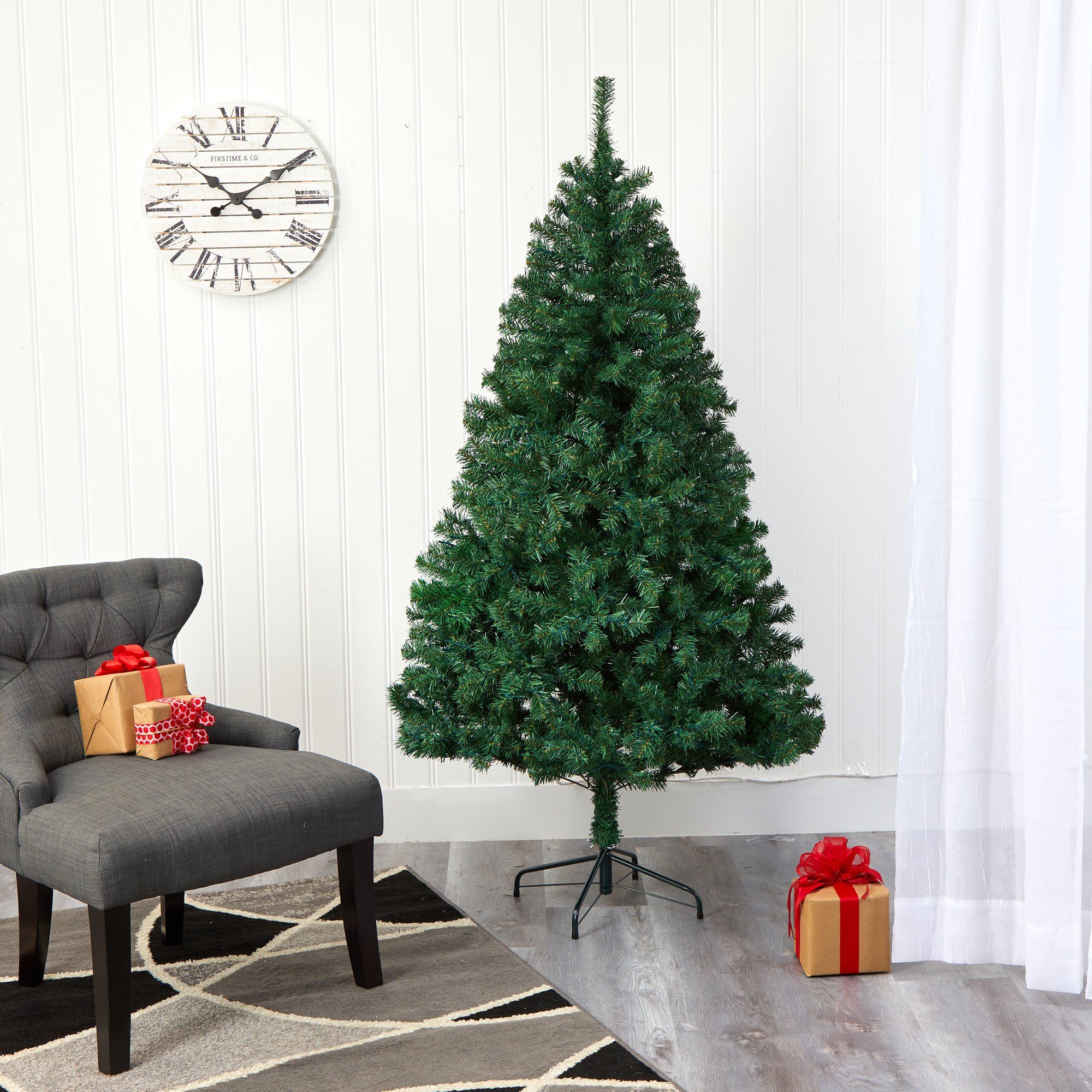 6' Northern Tip Pine Artificial Christmas Tree - Image 6