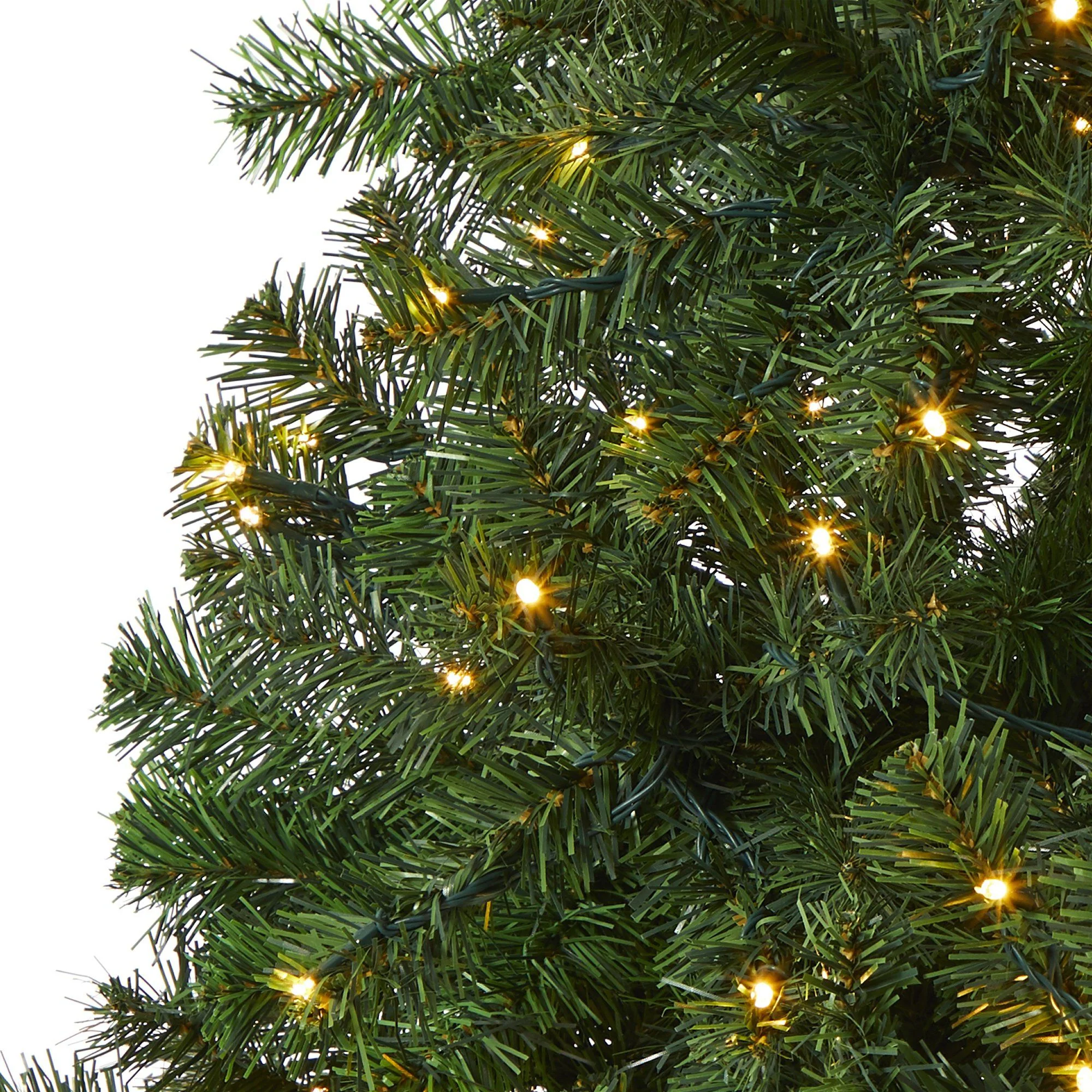 6' Northern Tip Pine Artificial Christmas Tree with 250 Clear LED Lights - Image 3