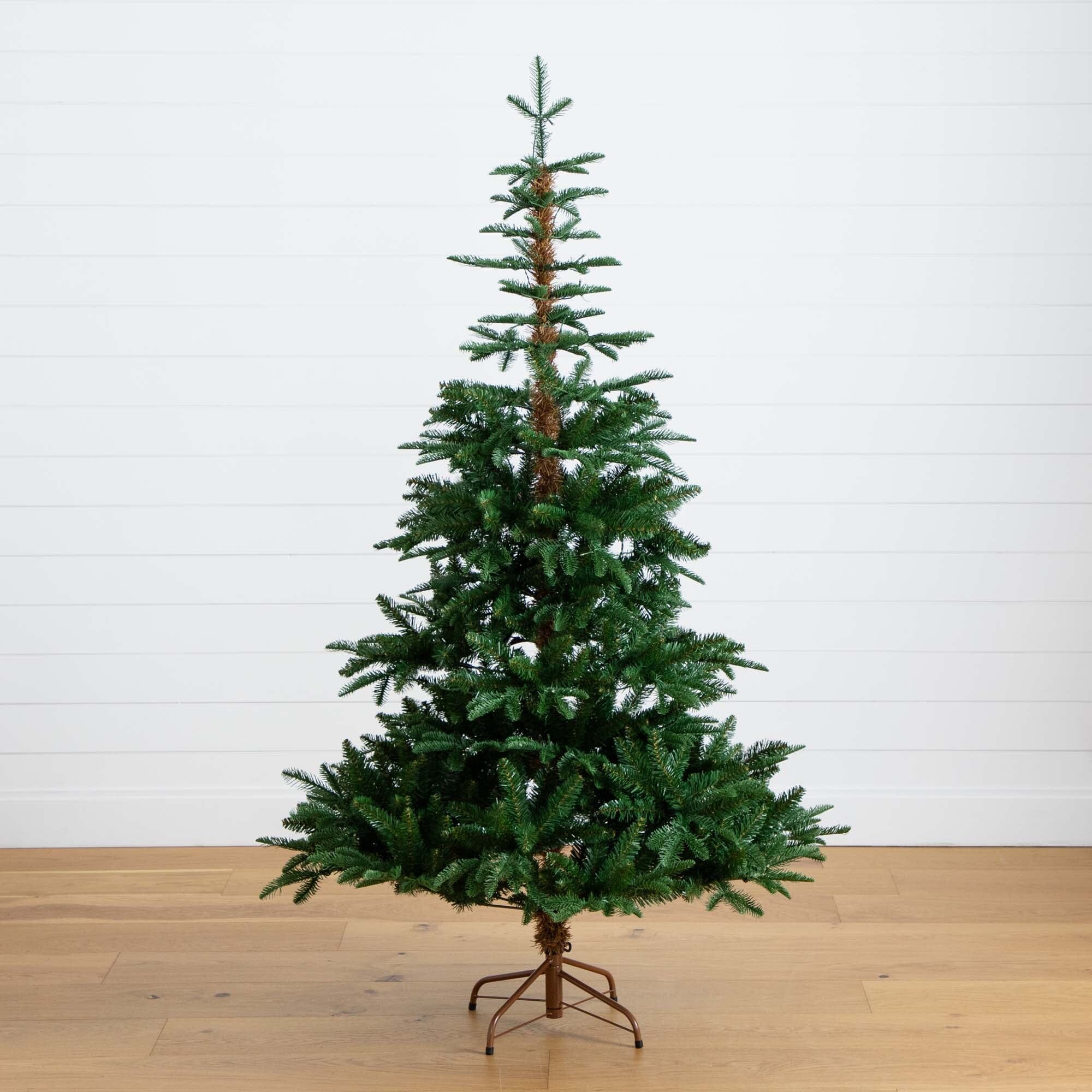 6’ Pre-Lit Artificial Idaho Mixed Fir Christmas Tree with 130 Warm White LED Lights - Image 4