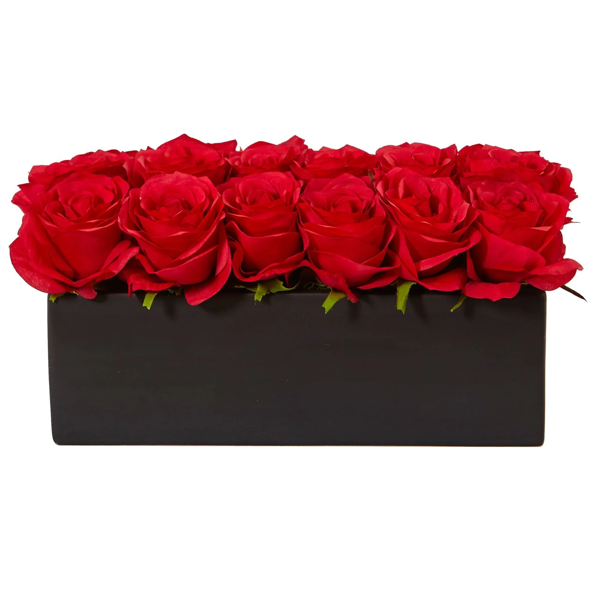 Roses in Rectangular Planter - Image 19