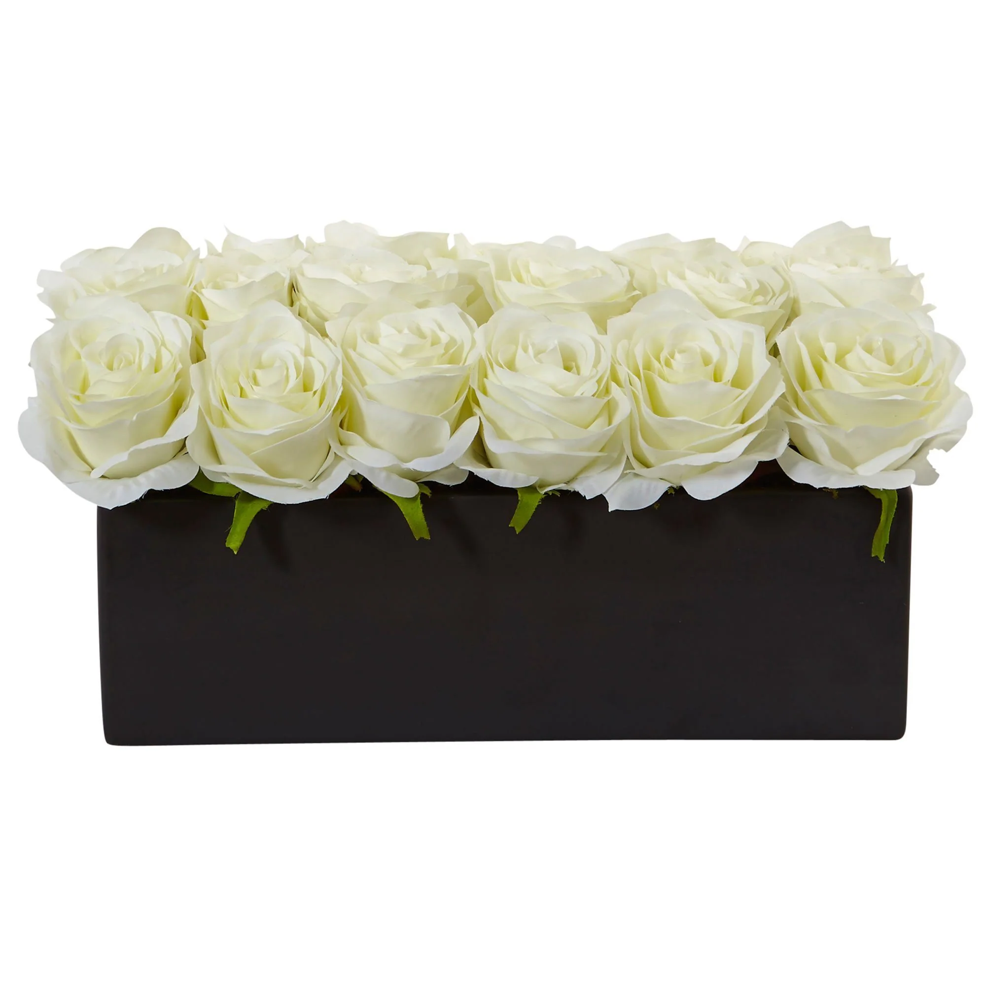 Roses in Rectangular Planter - Image 23