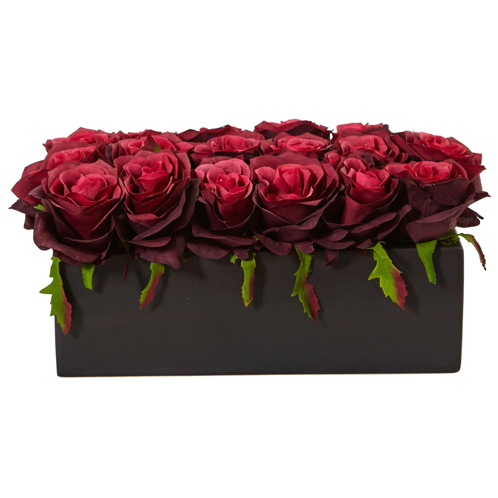 Roses in Rectangular Planter - Image 4