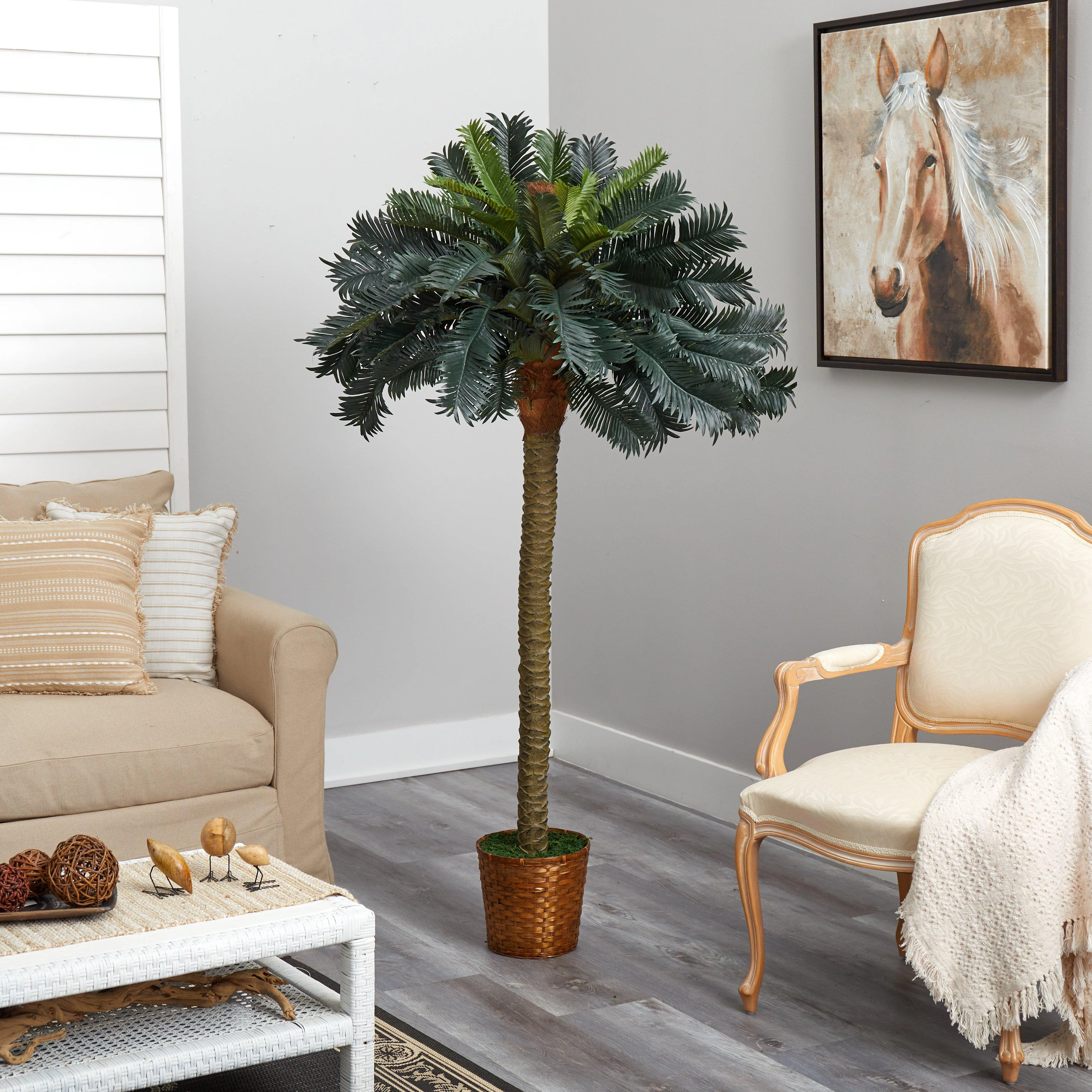 6' Sago Palm Silk Tree - Image 3