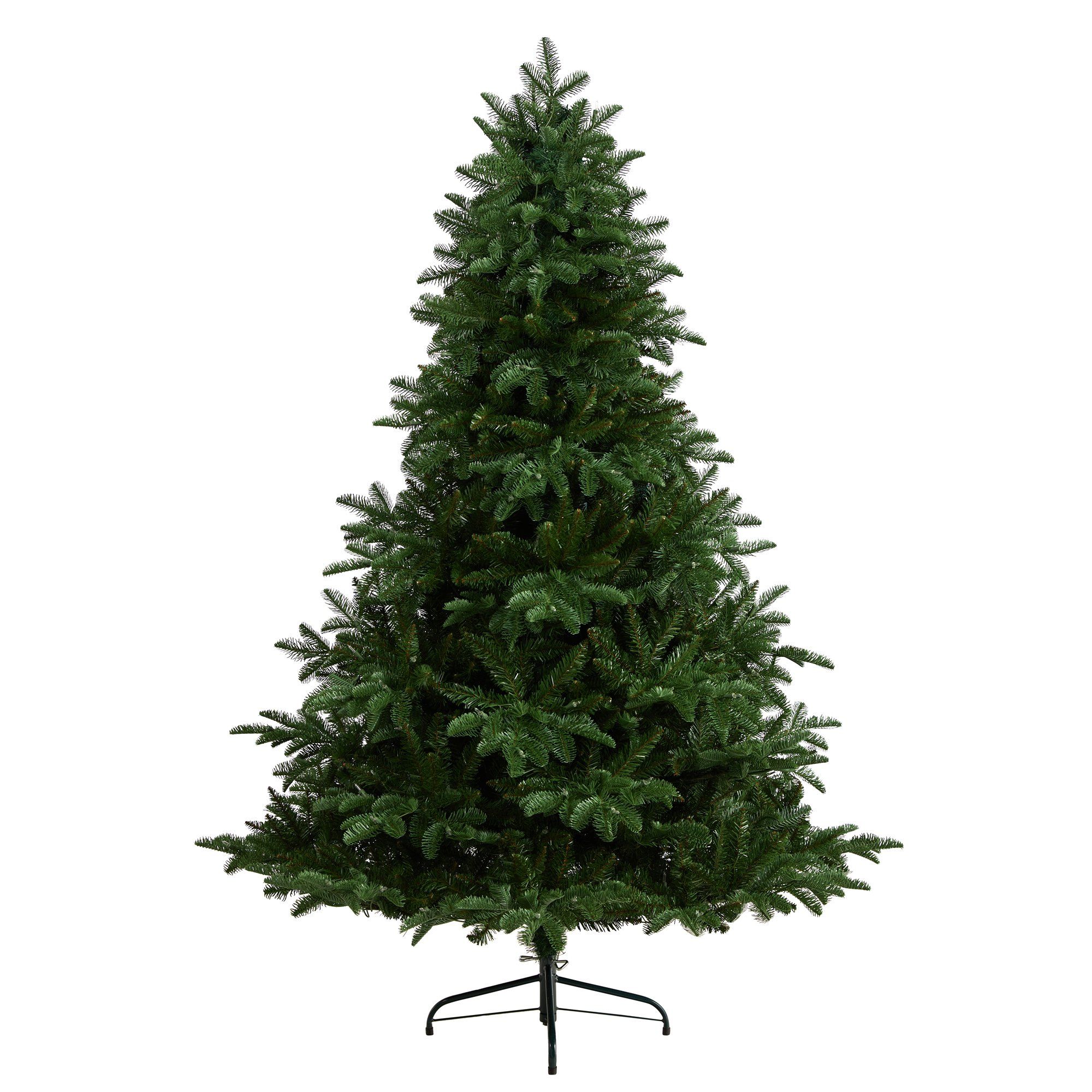 6’ South Carolina Spruce Christmas Tree with 400 White Warm Lights and 1908 Bendable Branches - Image 3