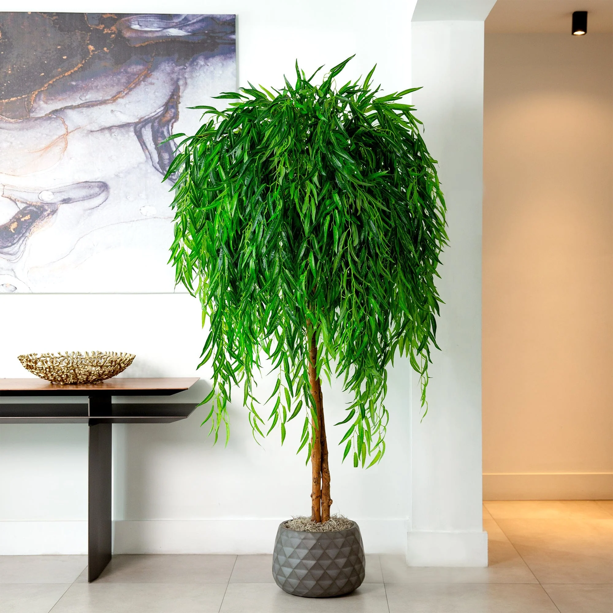 6’ Willow Artificial Tree  (Real Touch) - Image 3