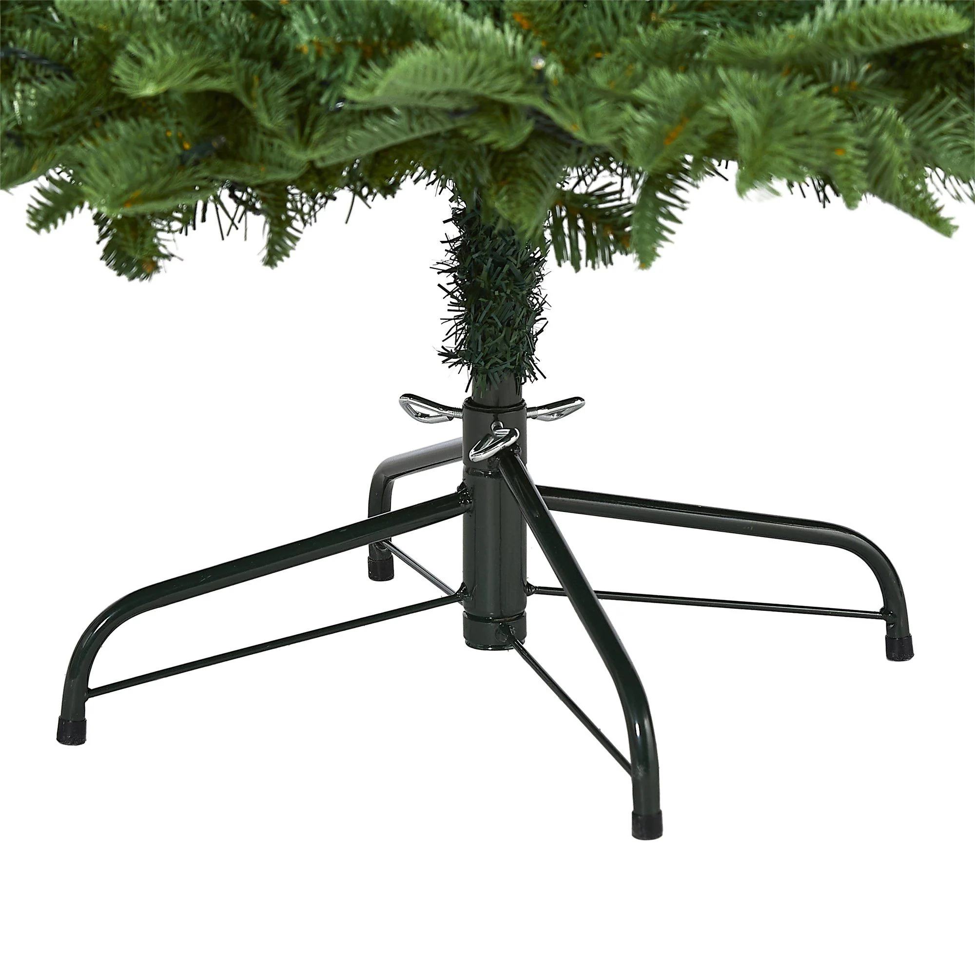 6’ Wyoming Fir Artificial Christmas Tree with 350 Clear LED Lights and 844 Bendable Branches - Image 4