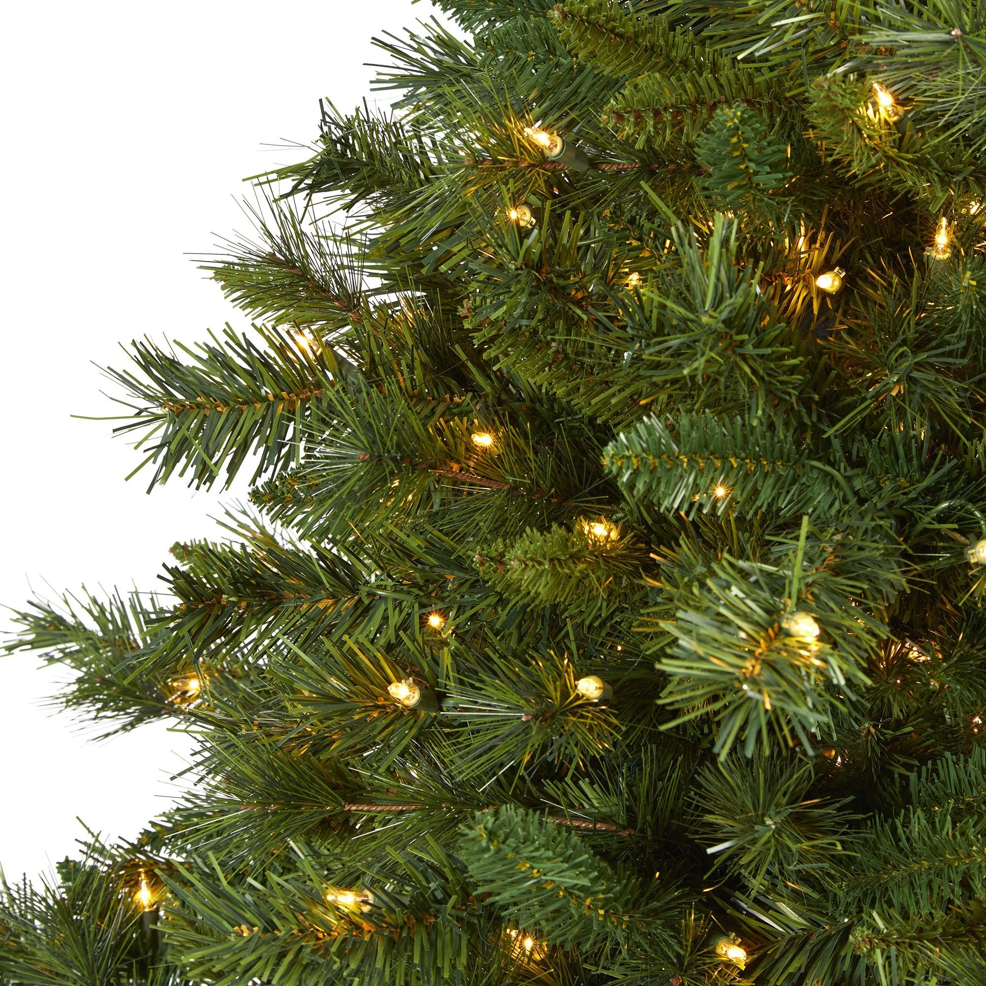 6’ Wyoming Mixed Pine Artificial Christmas Tree with 450 Clear Lights and 1090 Bendable Branches - Image 3