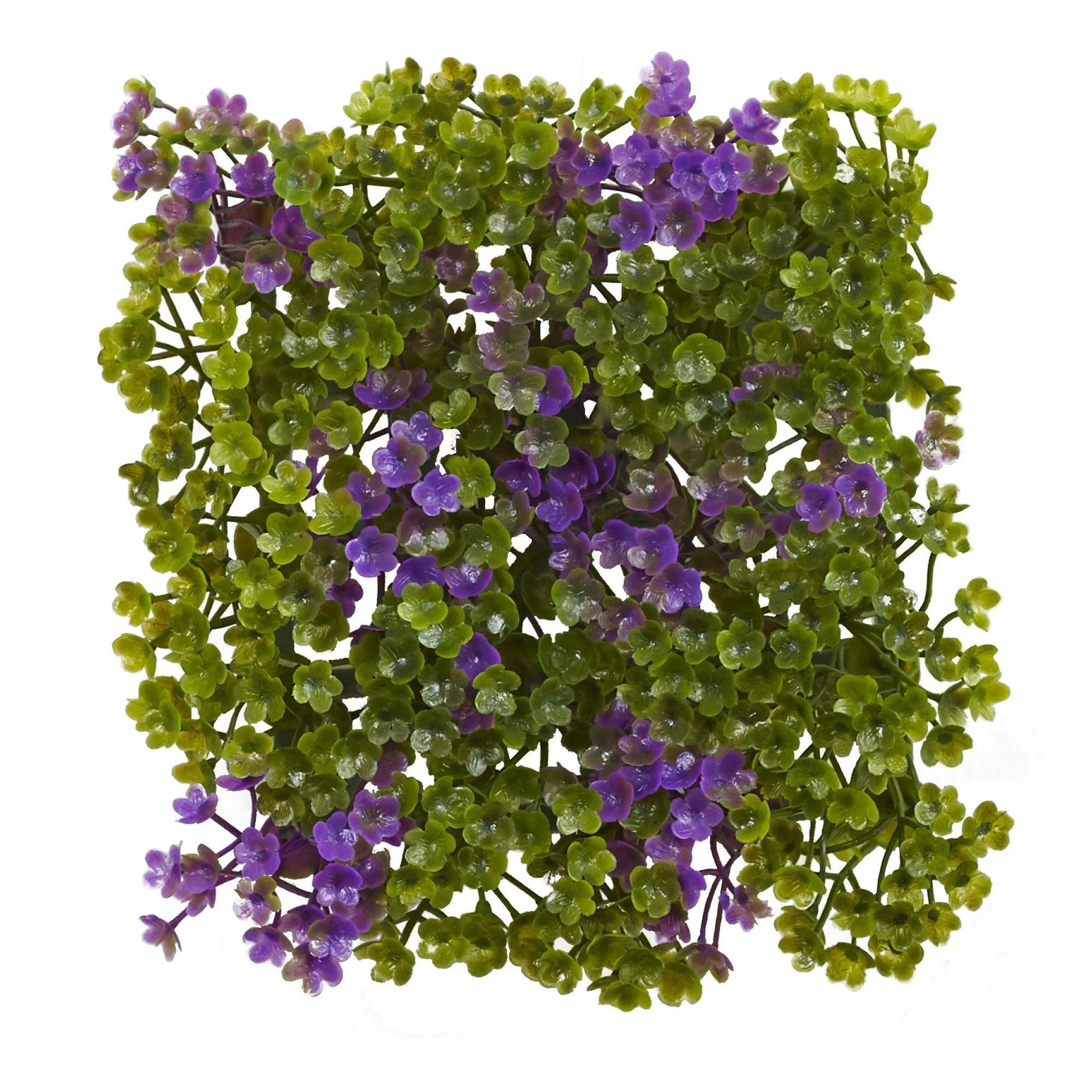 6” x 6” Purple & Green Clover Mat (Set of 12) - Image 2