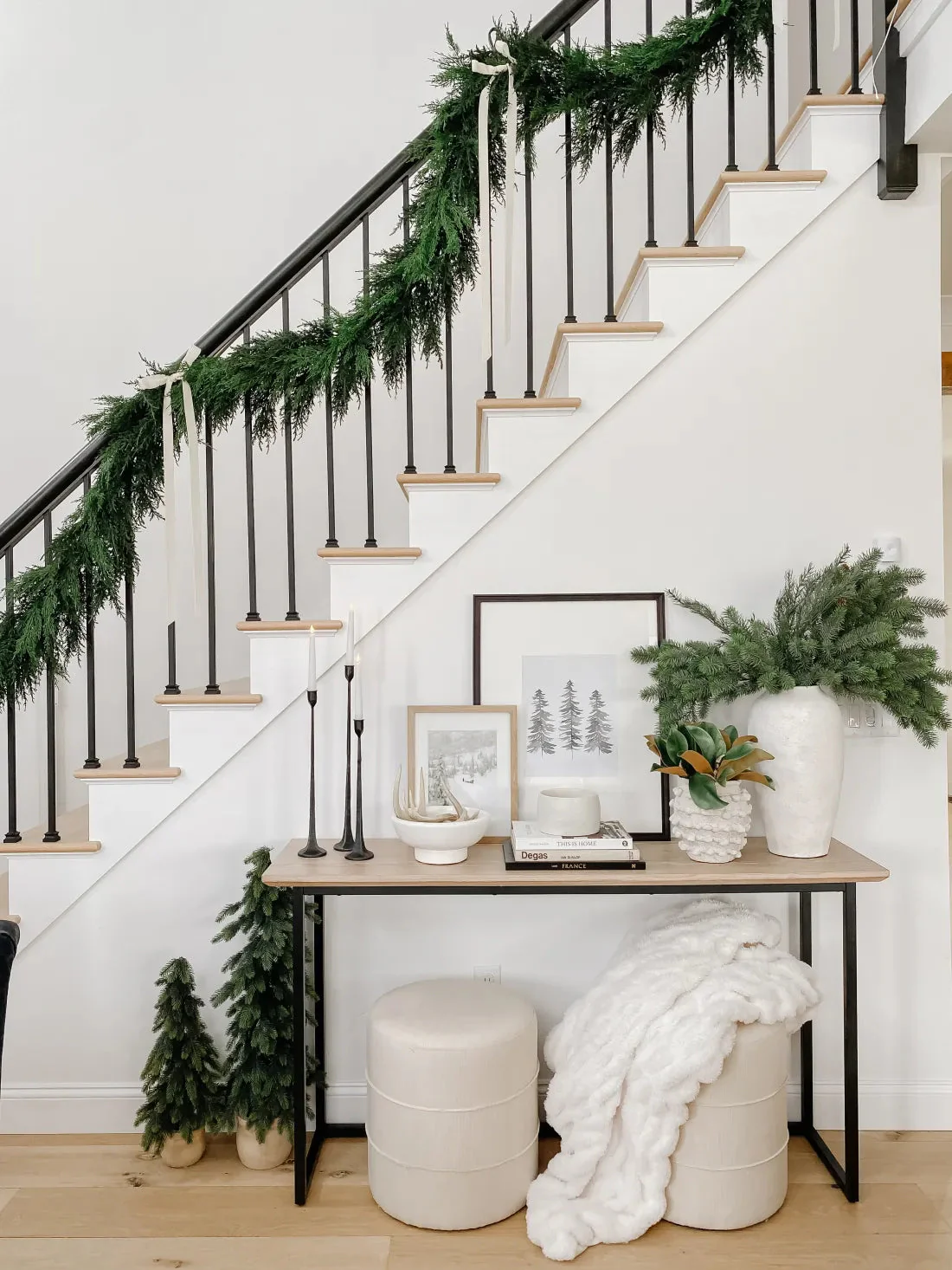 60” Artificial Cedar Garland - Image 3