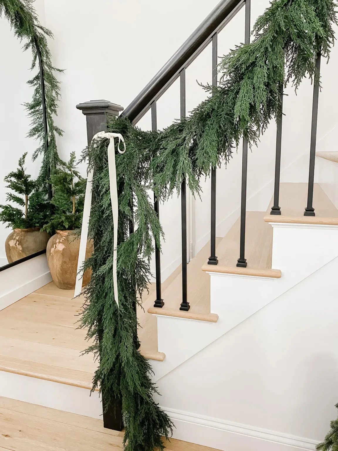 60” Artificial Cedar Garland - Image 4