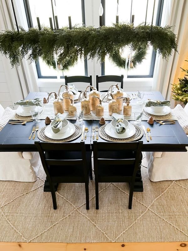 60” Artificial Cedar Garland - Image 6