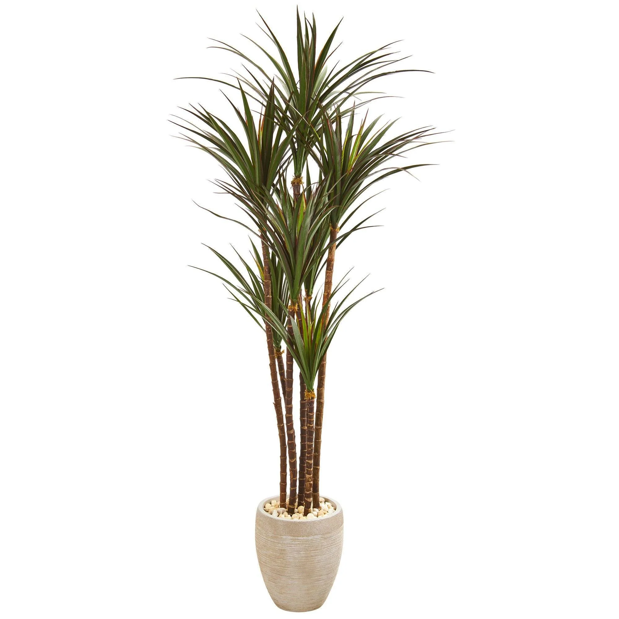 68” Giant Yucca Artificial Tree in Planter (Indoor/Outdoor) - Image 3
