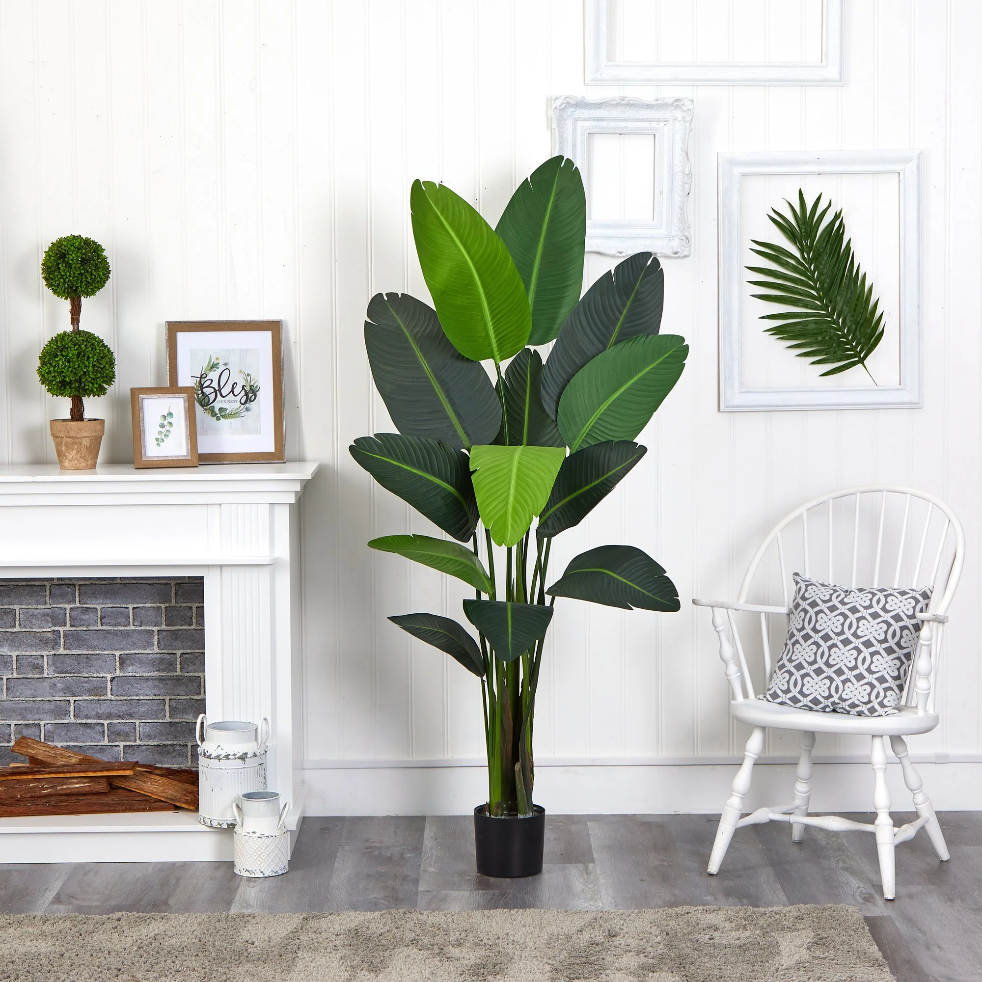 69” Traveler's Palm Artificial tree - Image 5