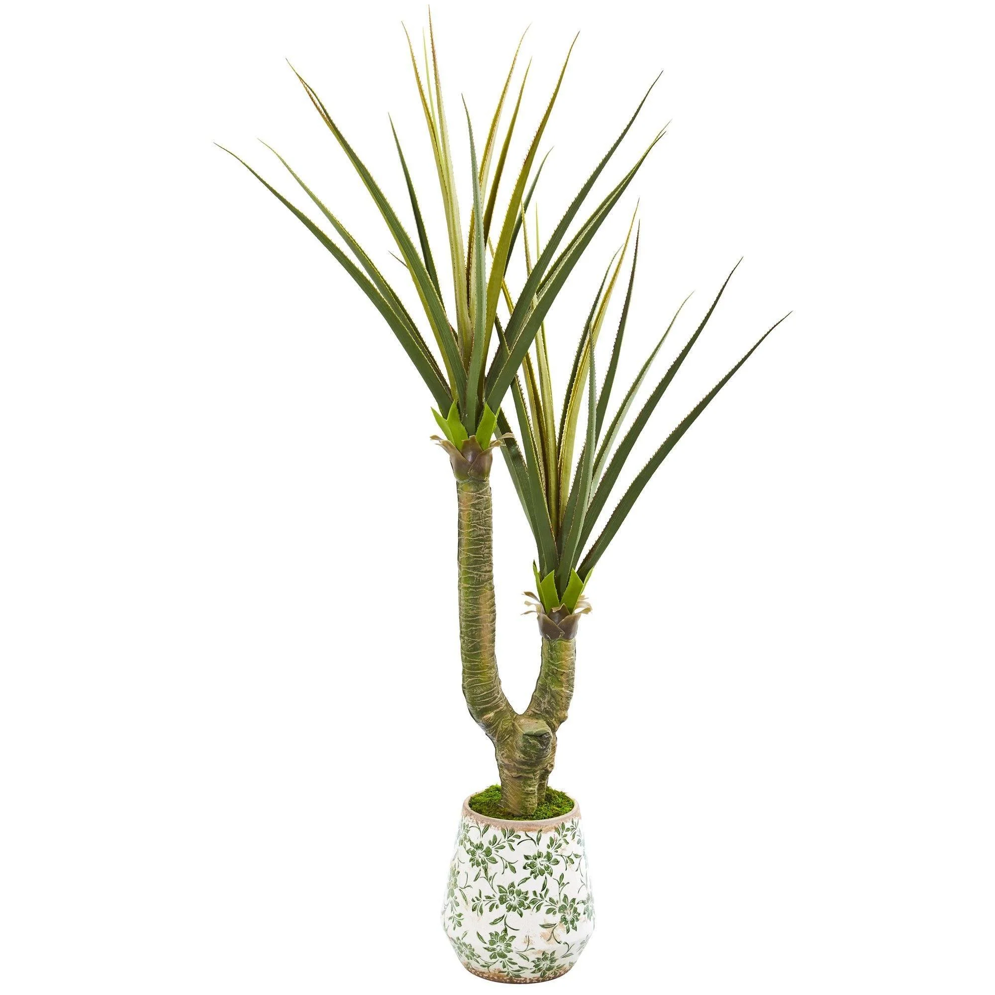 69” Yucca Artificial Plant in Decorative Planter