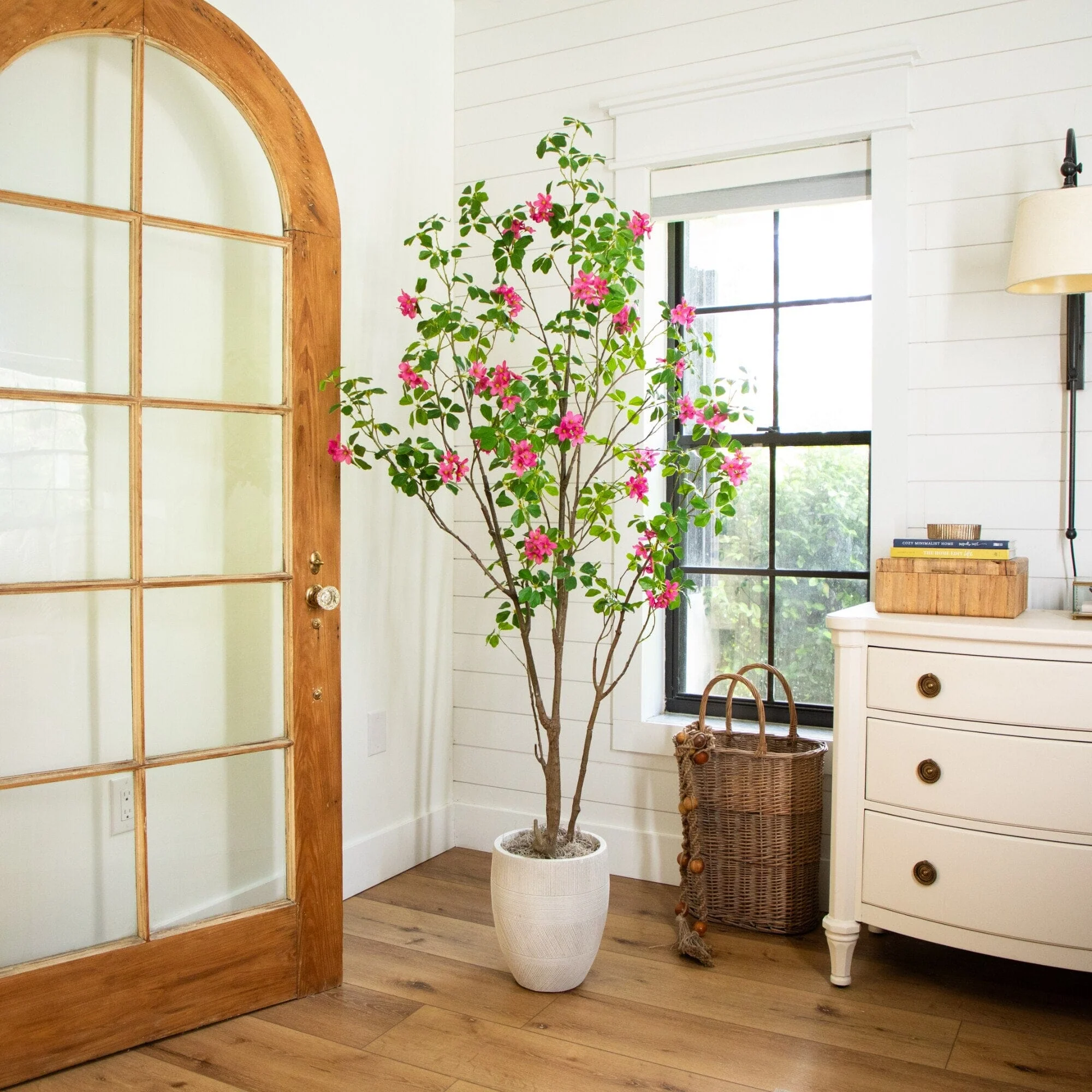 6' Artificial Dogwood Tree with Real Touch Leaves - Image 3