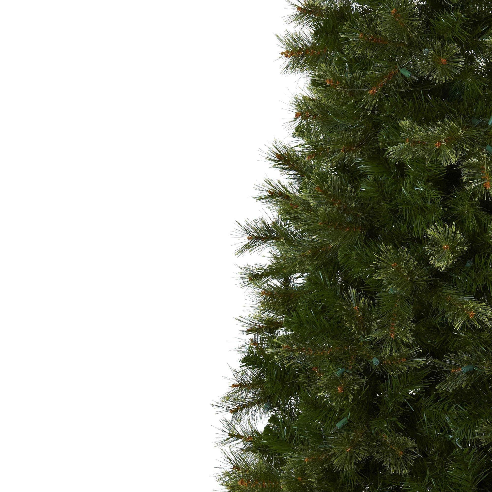 7.5’ Cashmere Slim Christmas Tree w/Clear Lights - Image 4