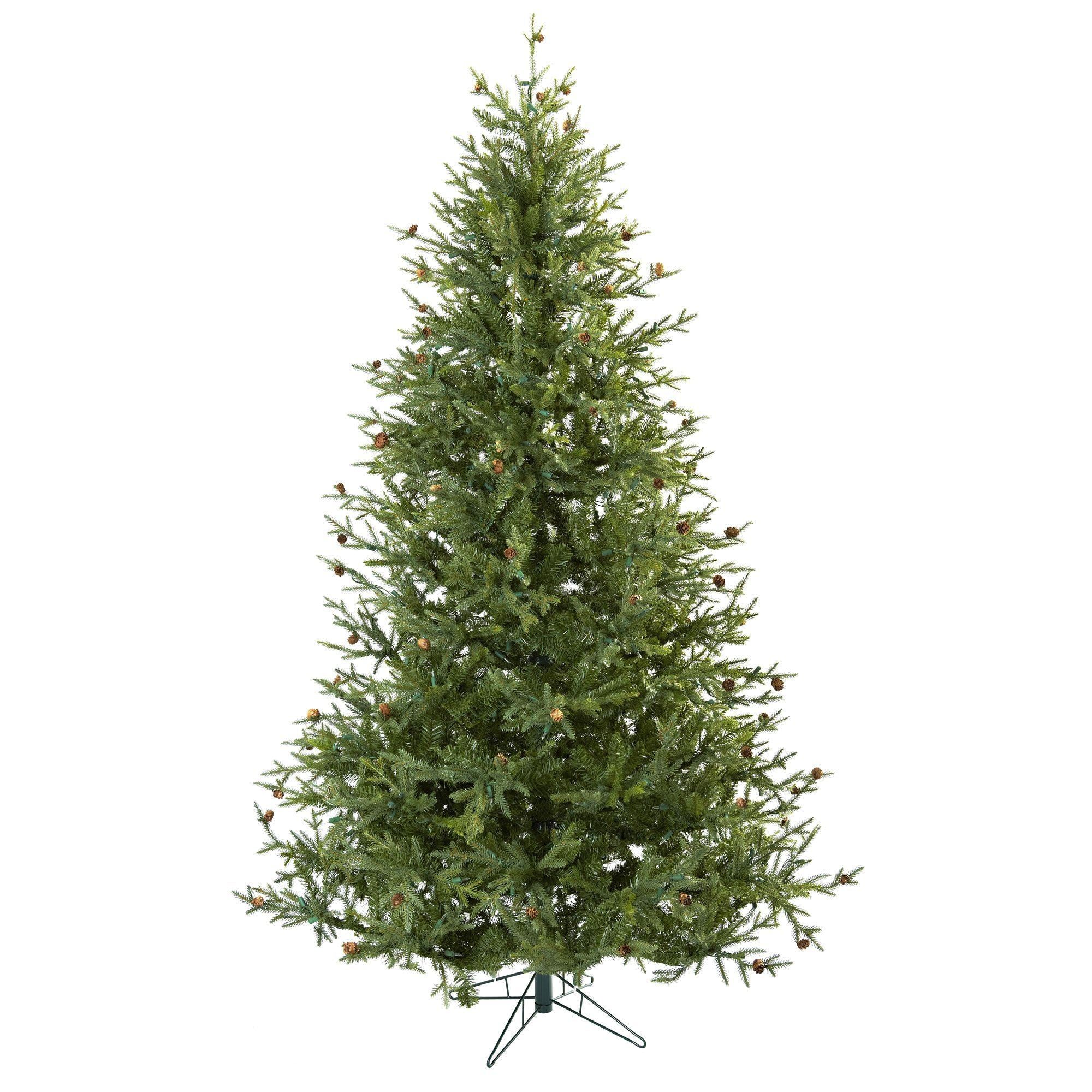7.5’ Classic Pine & Pine Cone Christmas Tree - Image 3