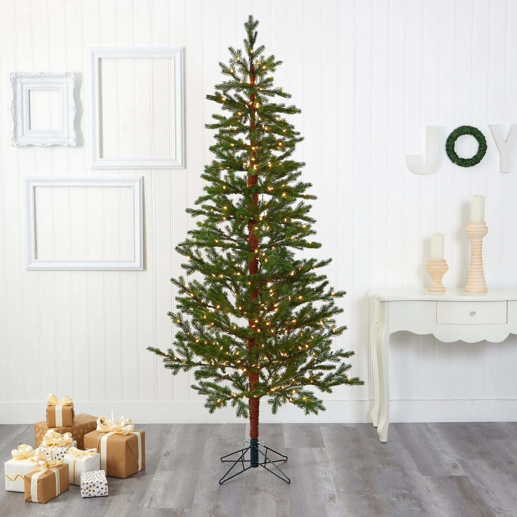 7.5' Fairbanks Fir Artificial Christmas Tree with 350 Clear Warm - Image 7