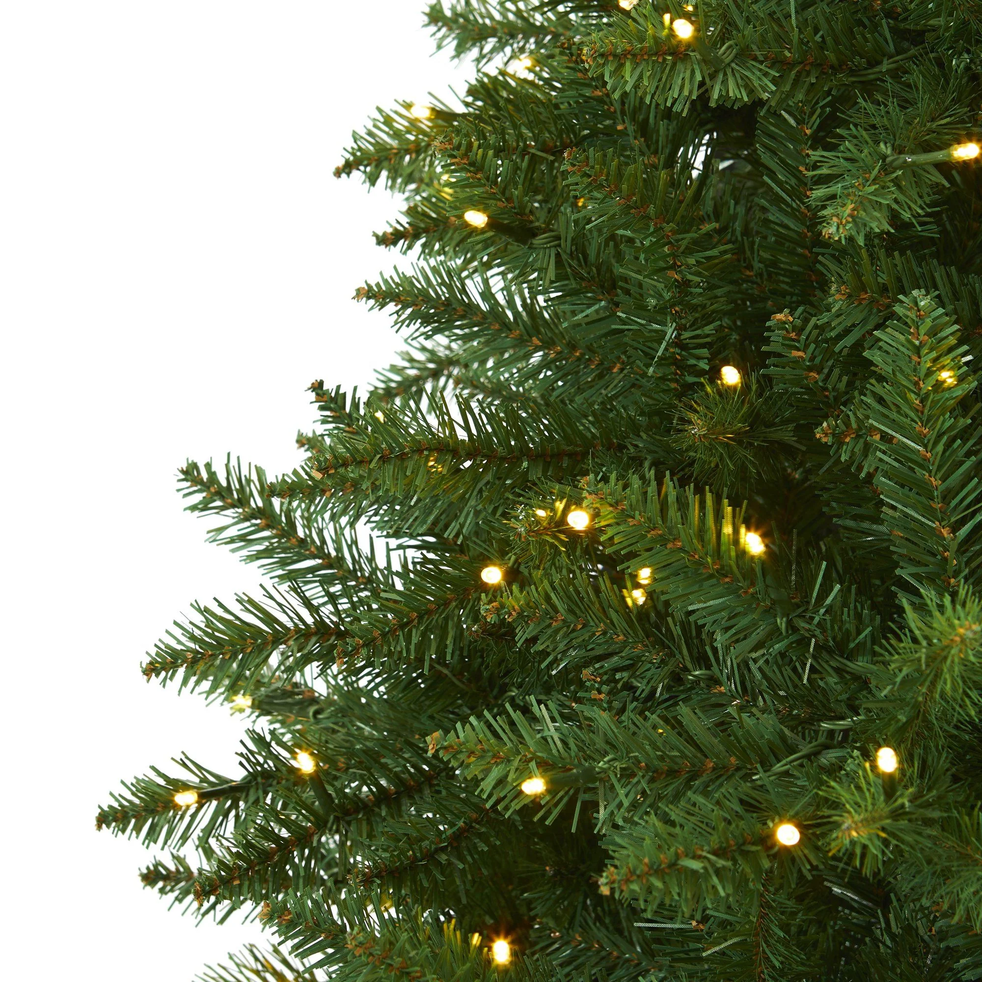 7.5’ Green Valley Fir Artificial Christmas Tree with 500 Clear LED Lights - Image 3