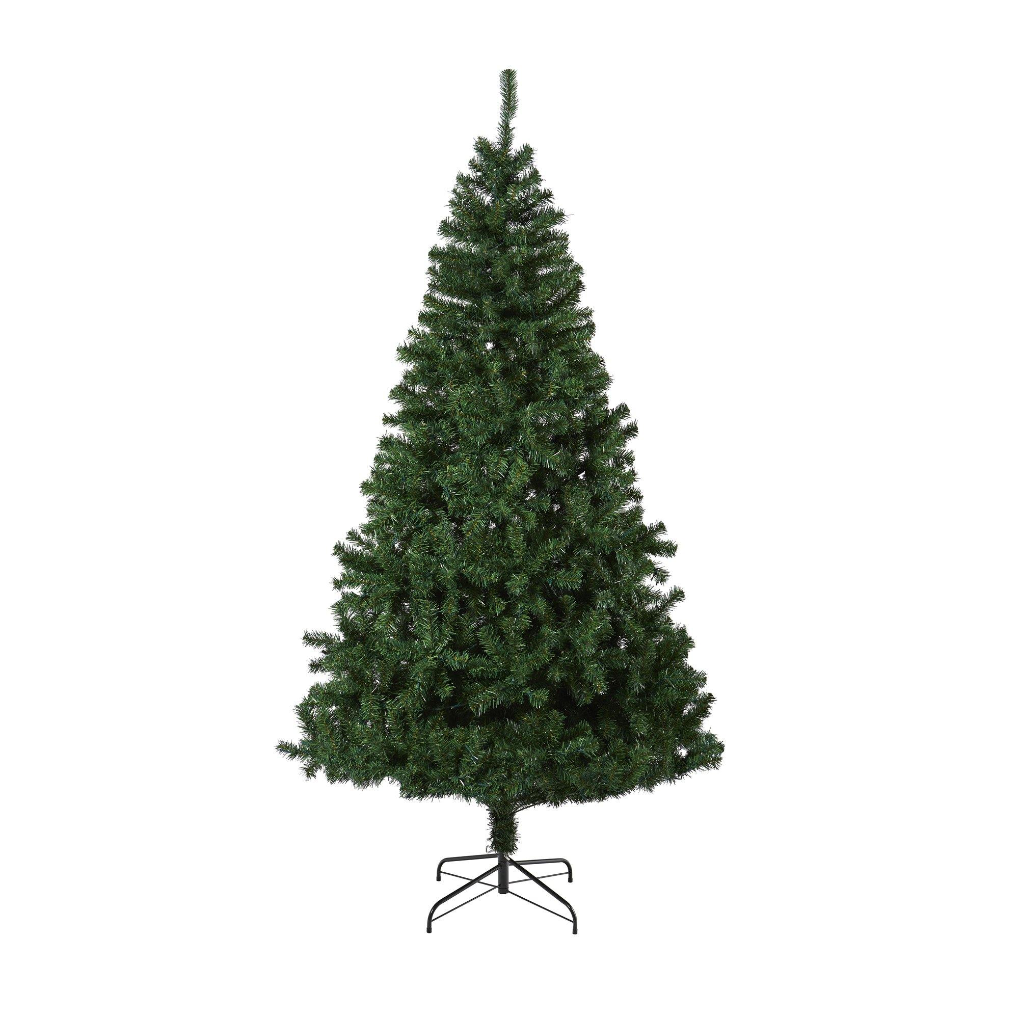7.5' Northern Tip Pine Artificial Christmas Tree with 400 Clear LED Lights - Image 3