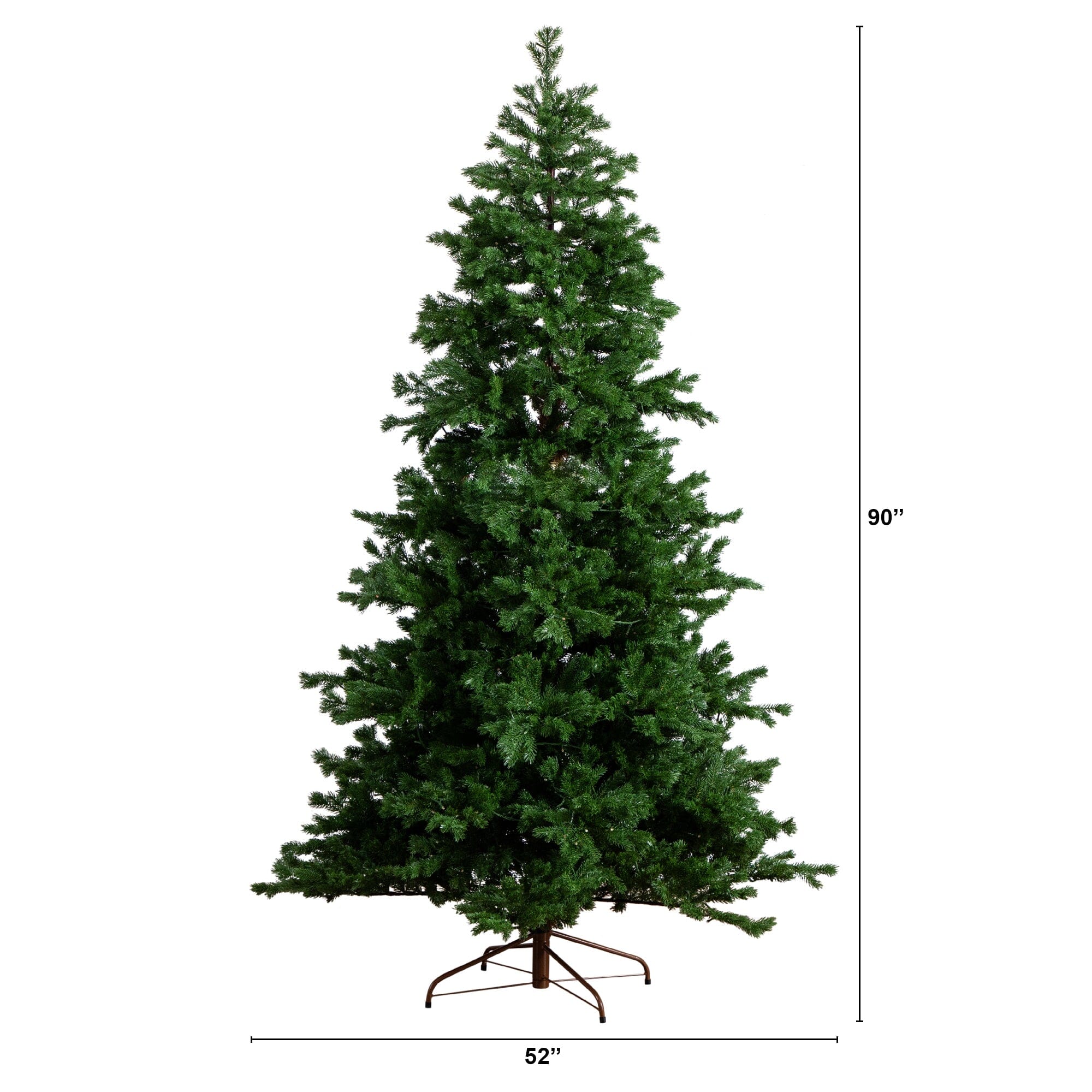 7.5’ Pre-Lit Artificial California Spruce Christmas Tree with 1000 Color Changing LED Lights - Image 8
