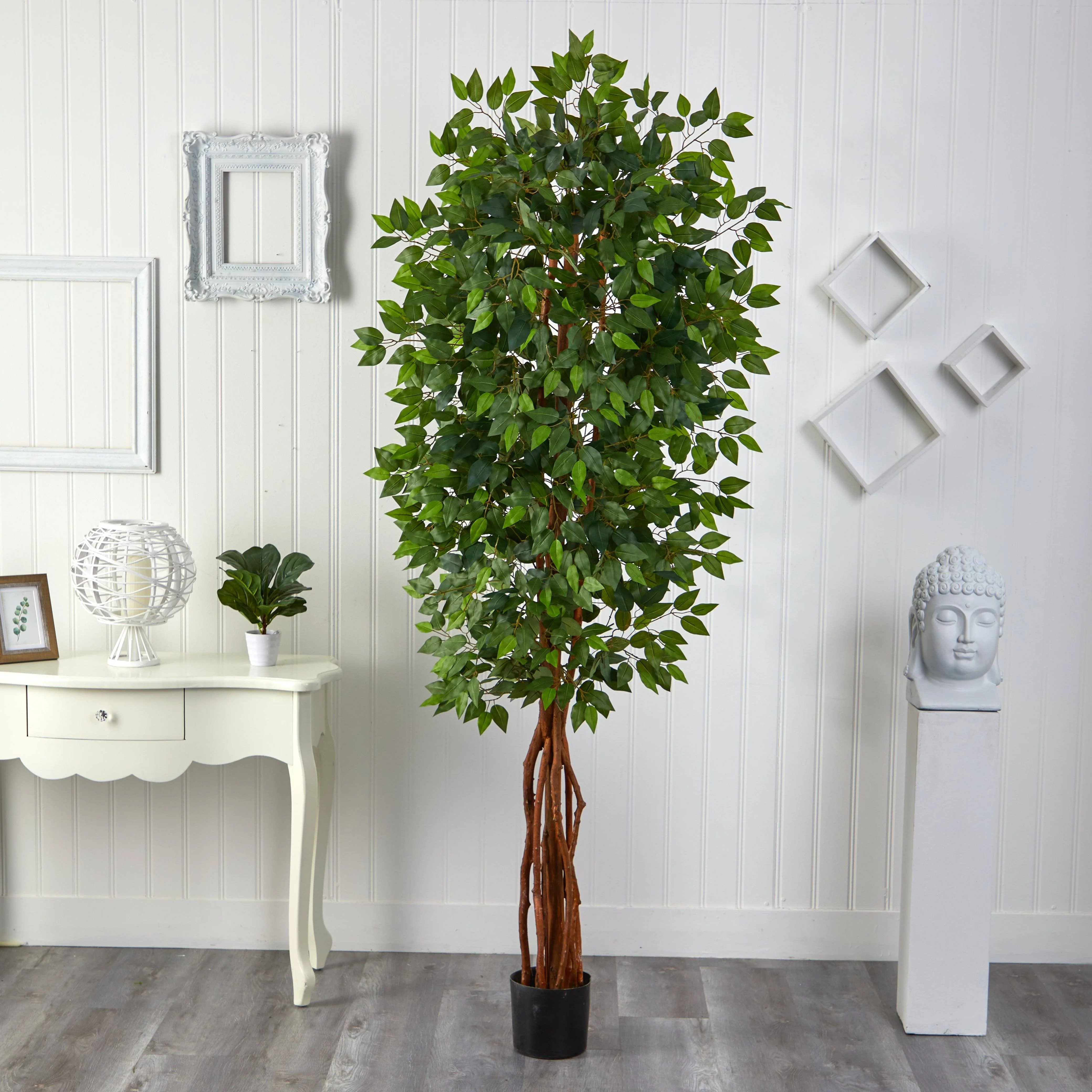 7.5’ Super Deluxe Ficus Tree - Image 3