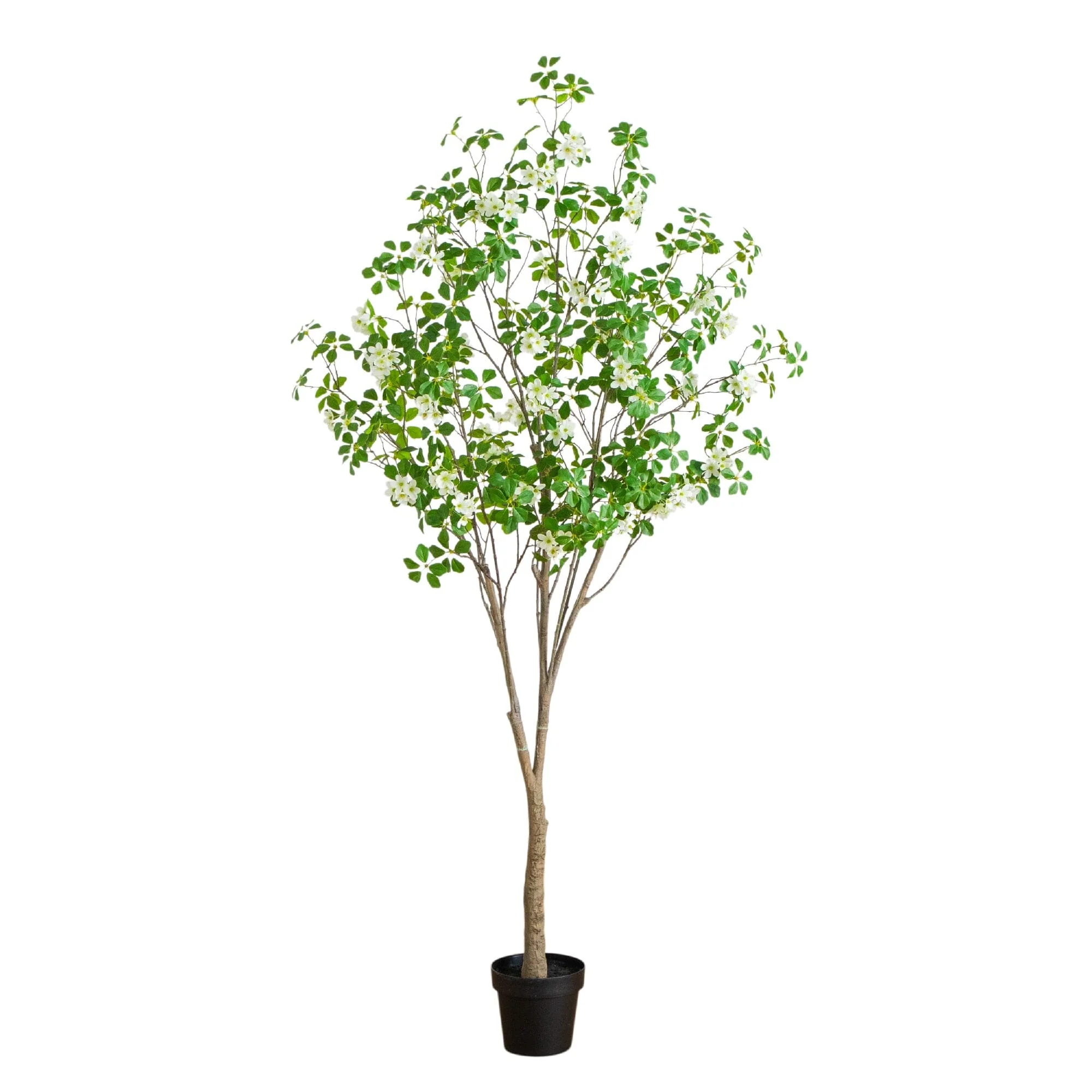 7' Artificial Dogwood Tree - Image 3