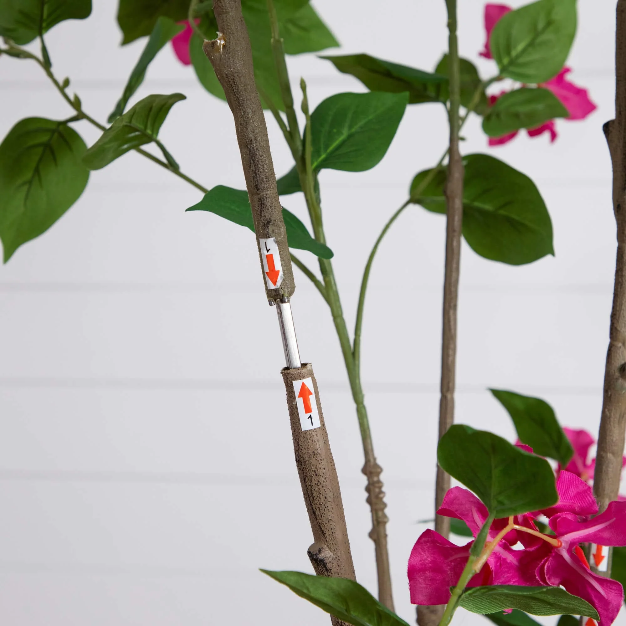 7’ Artificial Minimalist Bougainvillea Tree - Image 4