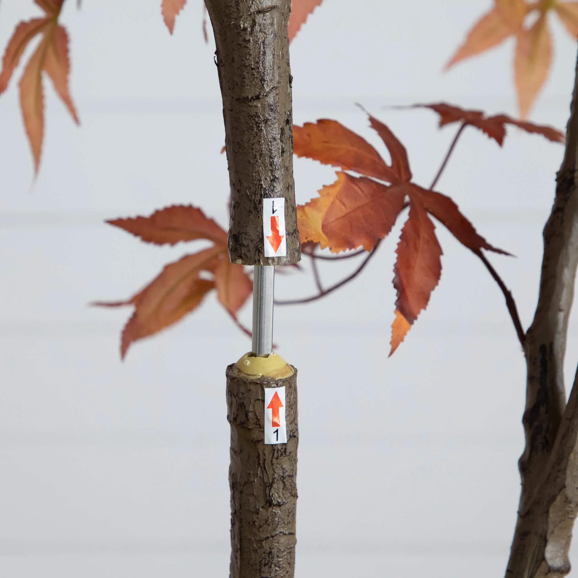 7' Autumn Japanese Maple Artificial Fall Tree - Image 4