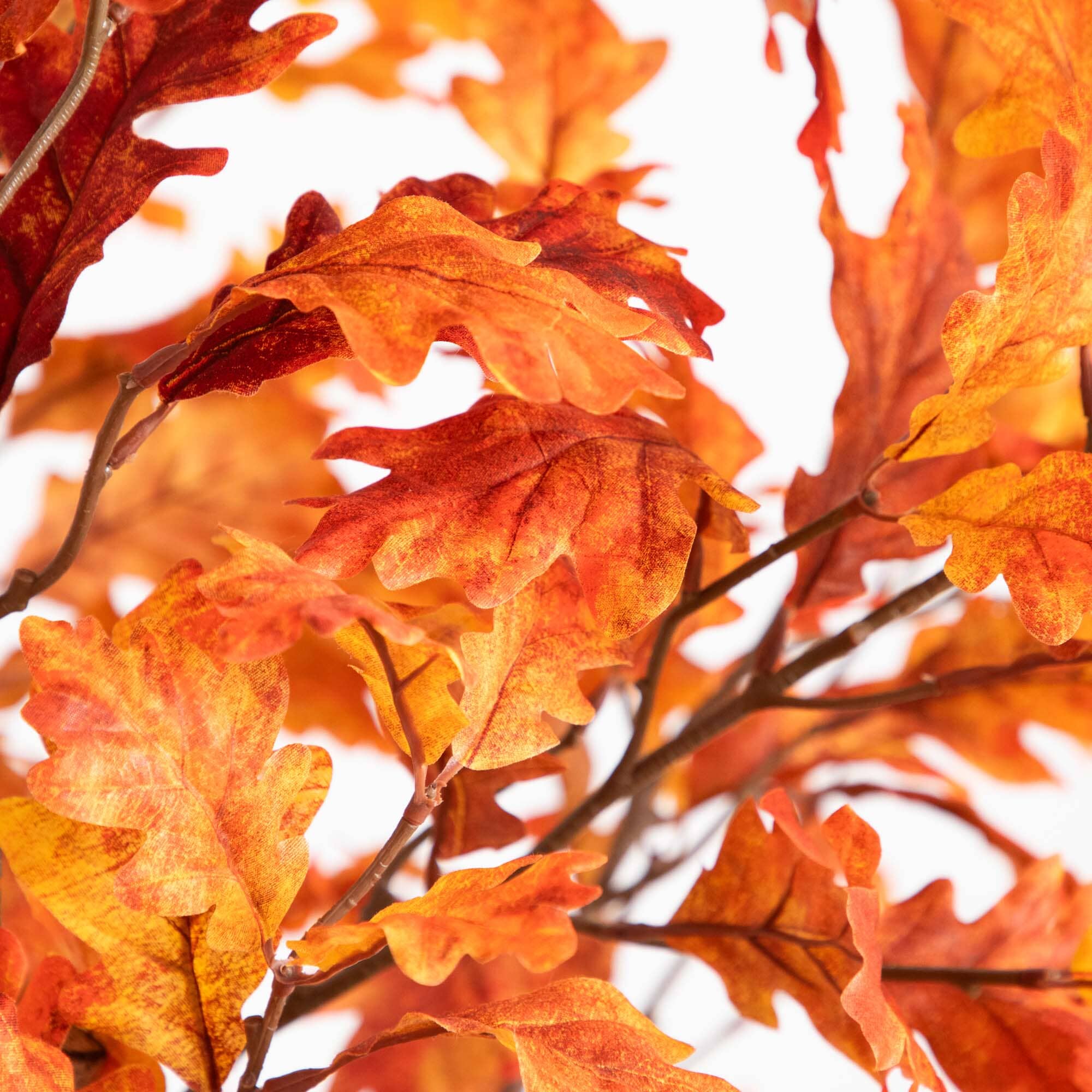 7’ Autumn Oak Artificial Fall Tree - Image 2