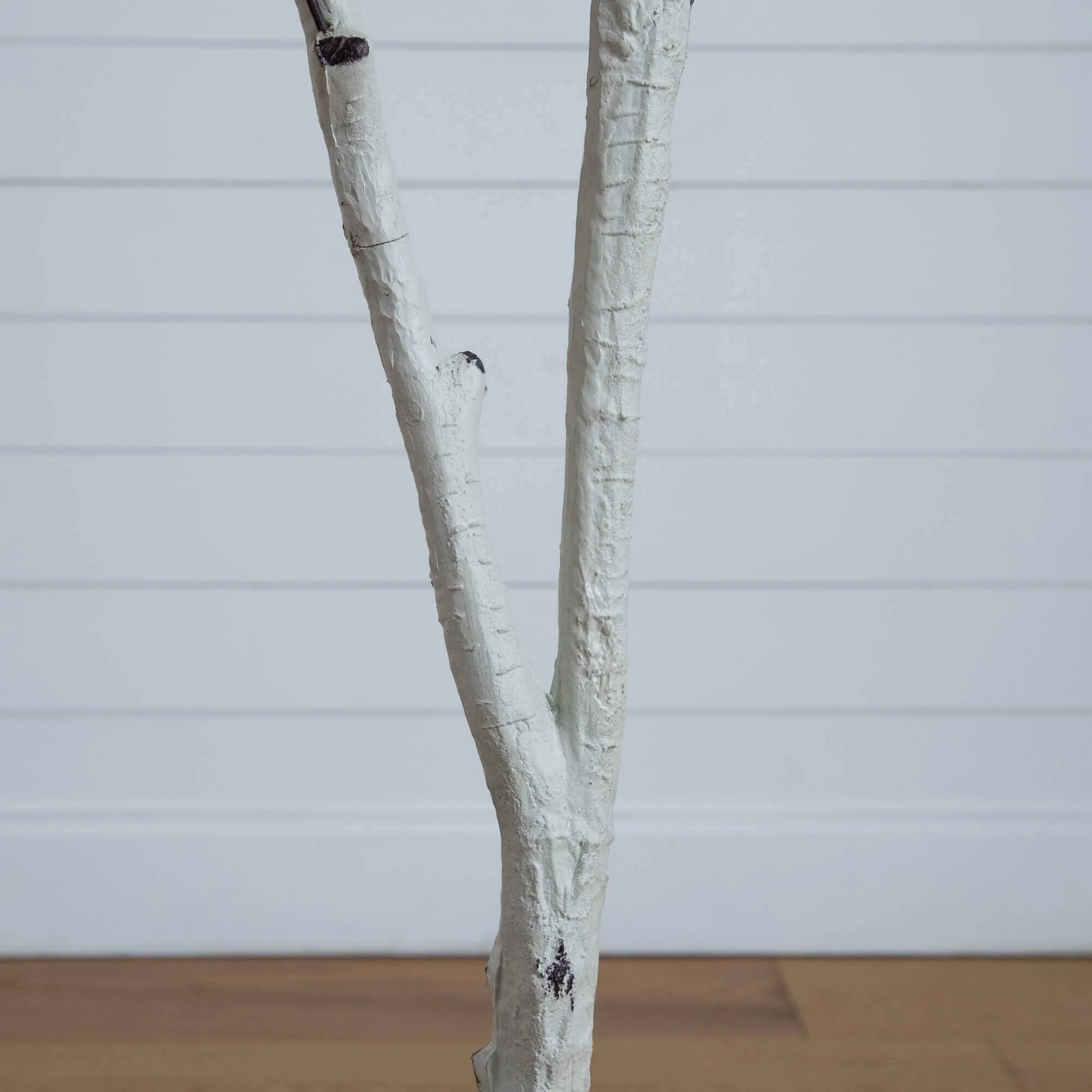 7' Autumn Paper Birch Artificial Fall Tree - Image 5